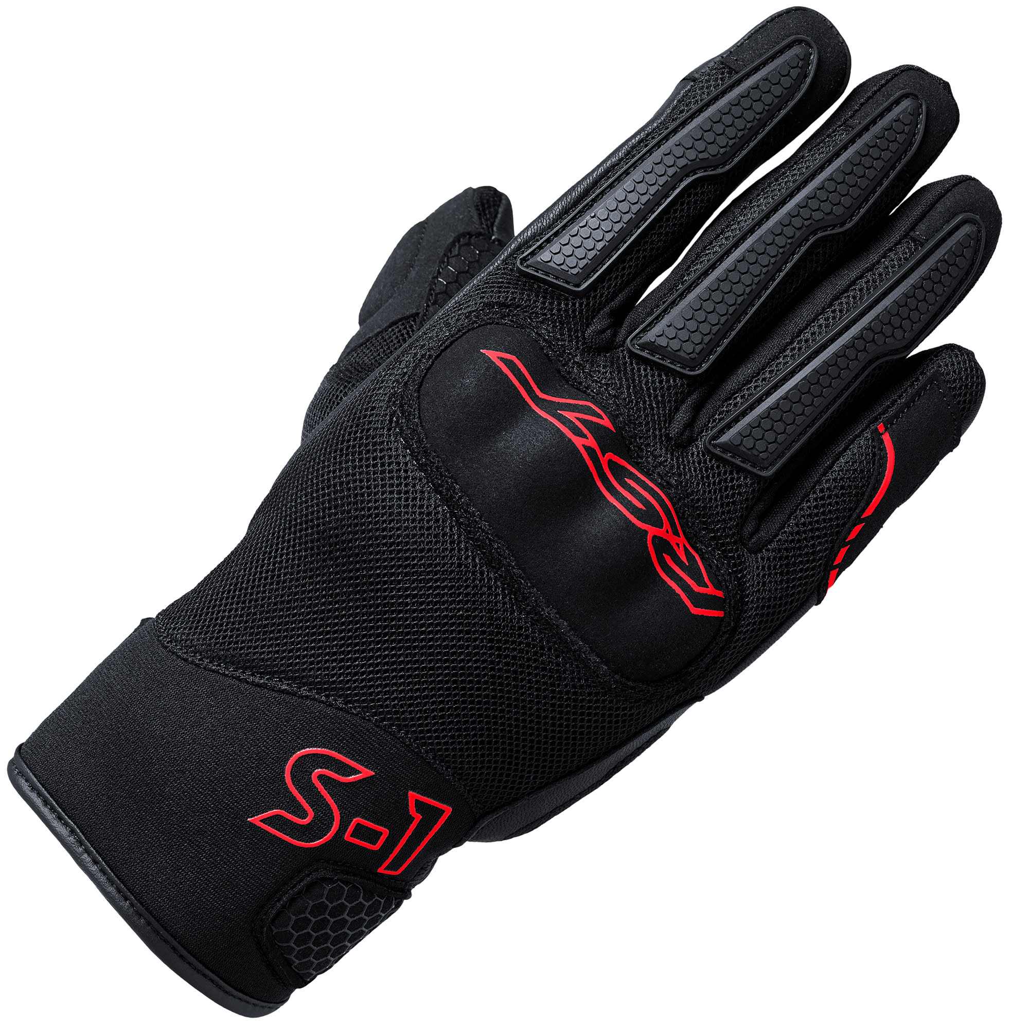 RST RST S1 Mesh CE Gloves - Black / Red