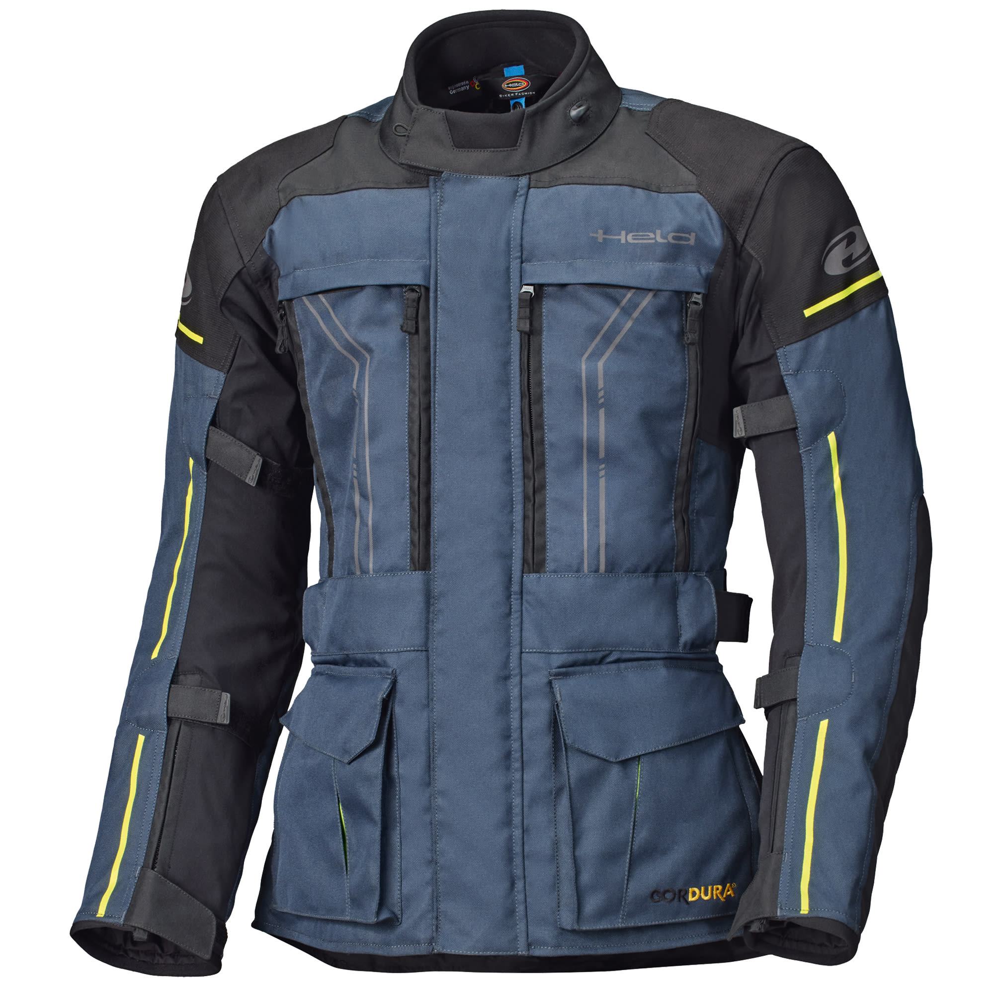 Held Held Pentland Textile Jacket - Navy Blue / Fluo Yellow