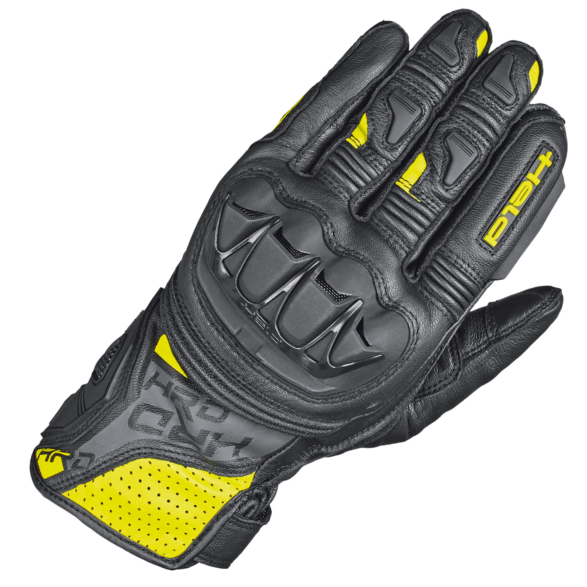 Held Held Kakuda Gloves - Black / Fluo Yellow