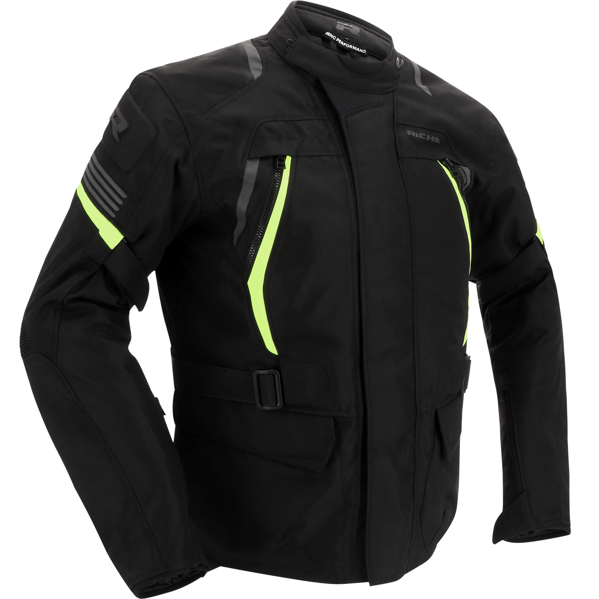 Richa Richa Phantom 3 Textile Jacket - Black / Yellow