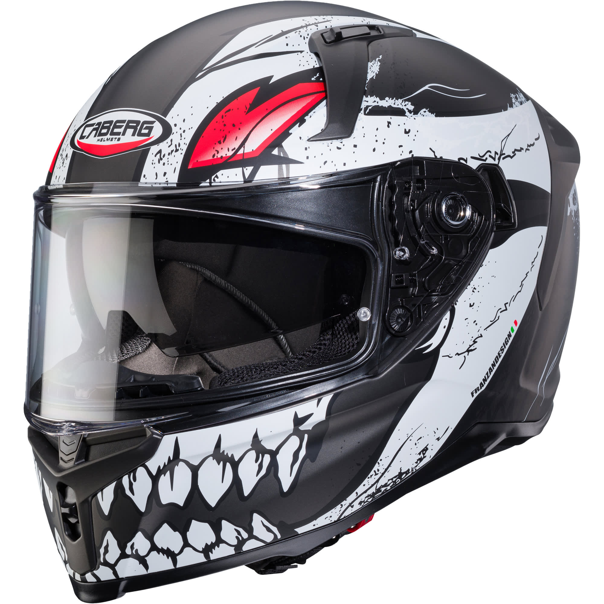 Caberg Caberg Avalon X - Punk Matt Grey / White / Red