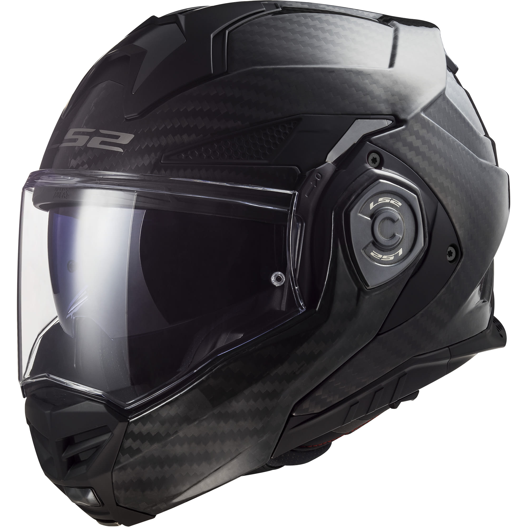 LS2 LS2 Advant X Carbon - Solid Gloss Carbon