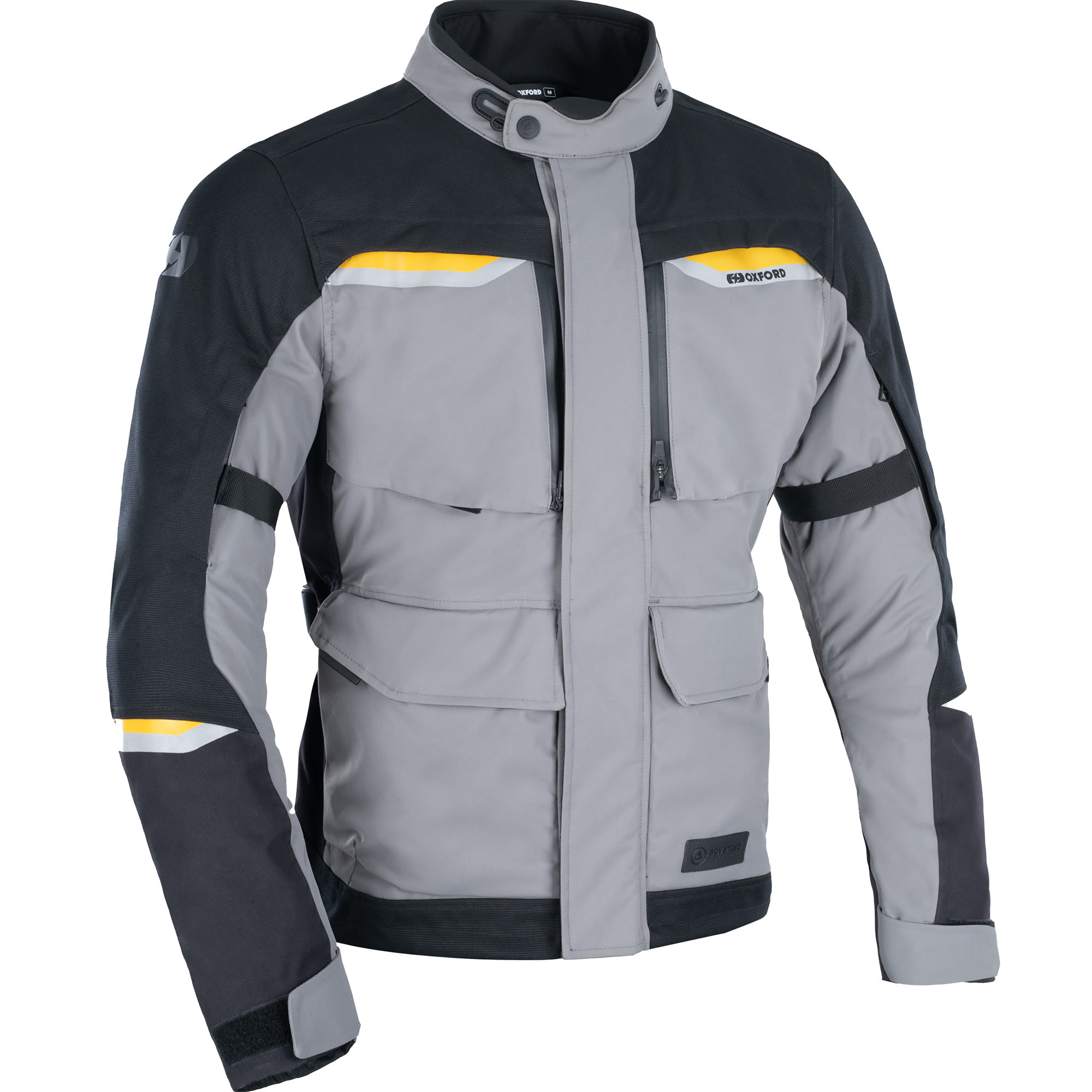Oxford Clothing Oxford Mondial 2.0 Textile Jacket - Black / Grey