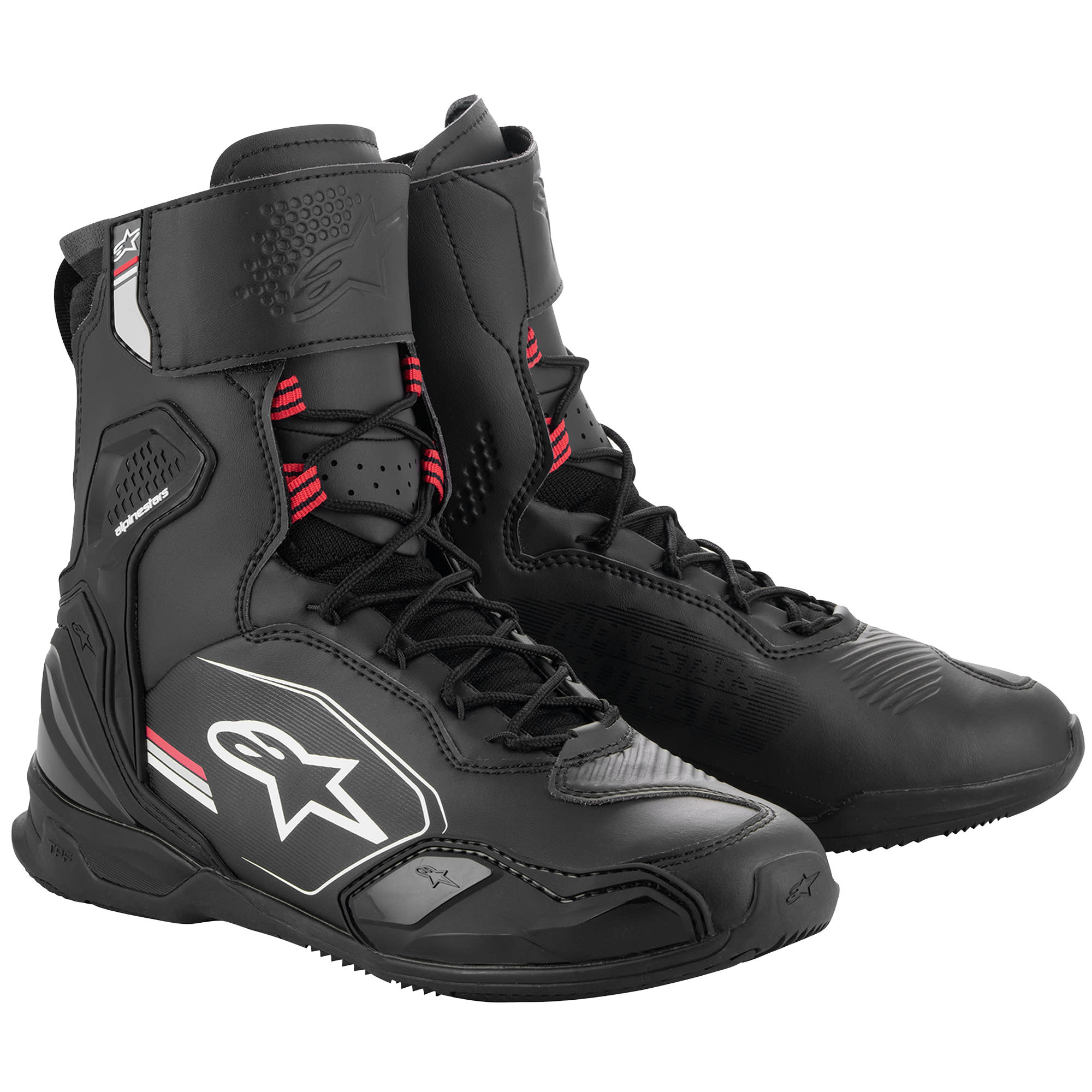 Alpinestars Alpinestars Superfaster Shoes - Black / Grey / Bright Red