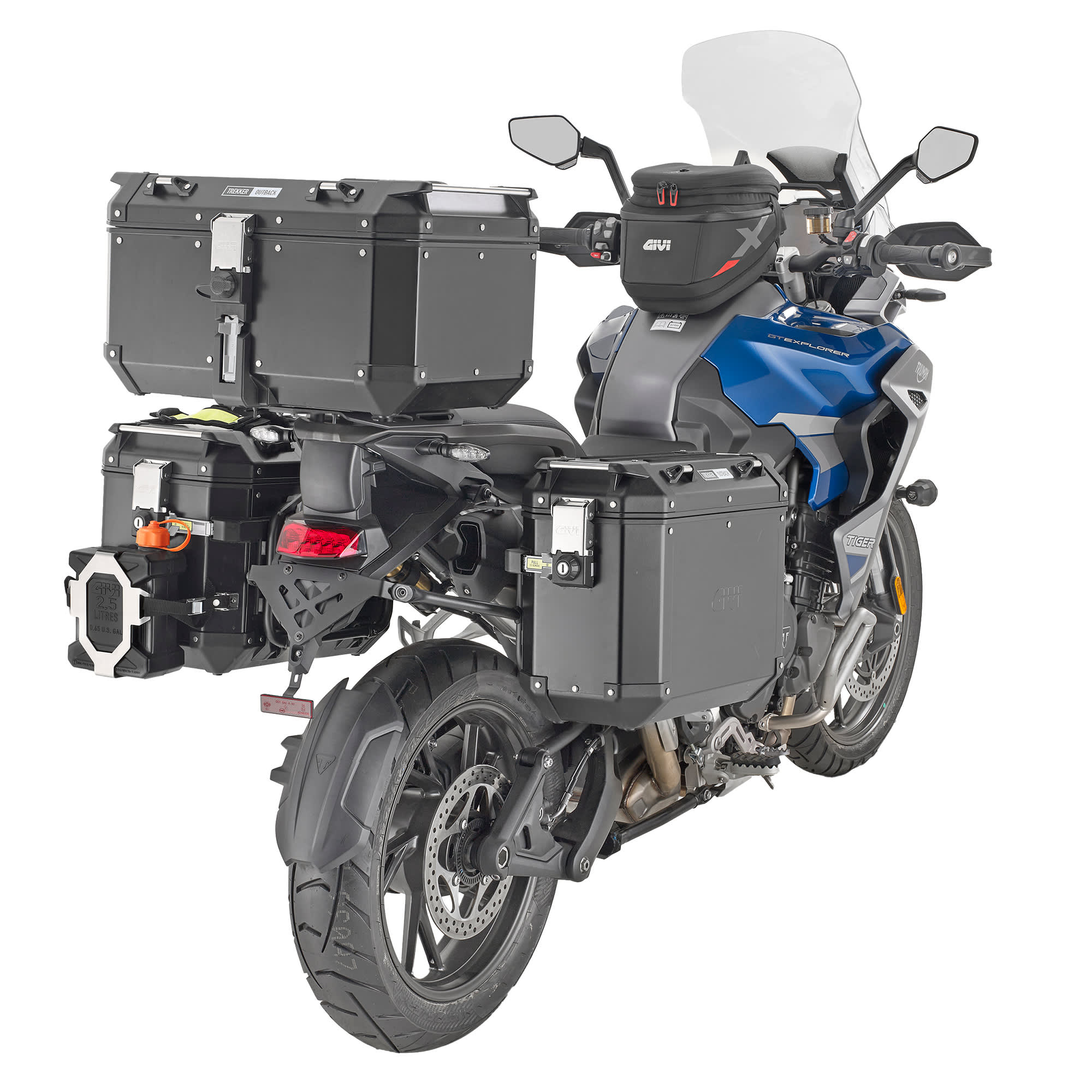 Givi PLO6423CAM One-Fit Cam-Side Monokey Pannier Holders - Triumph