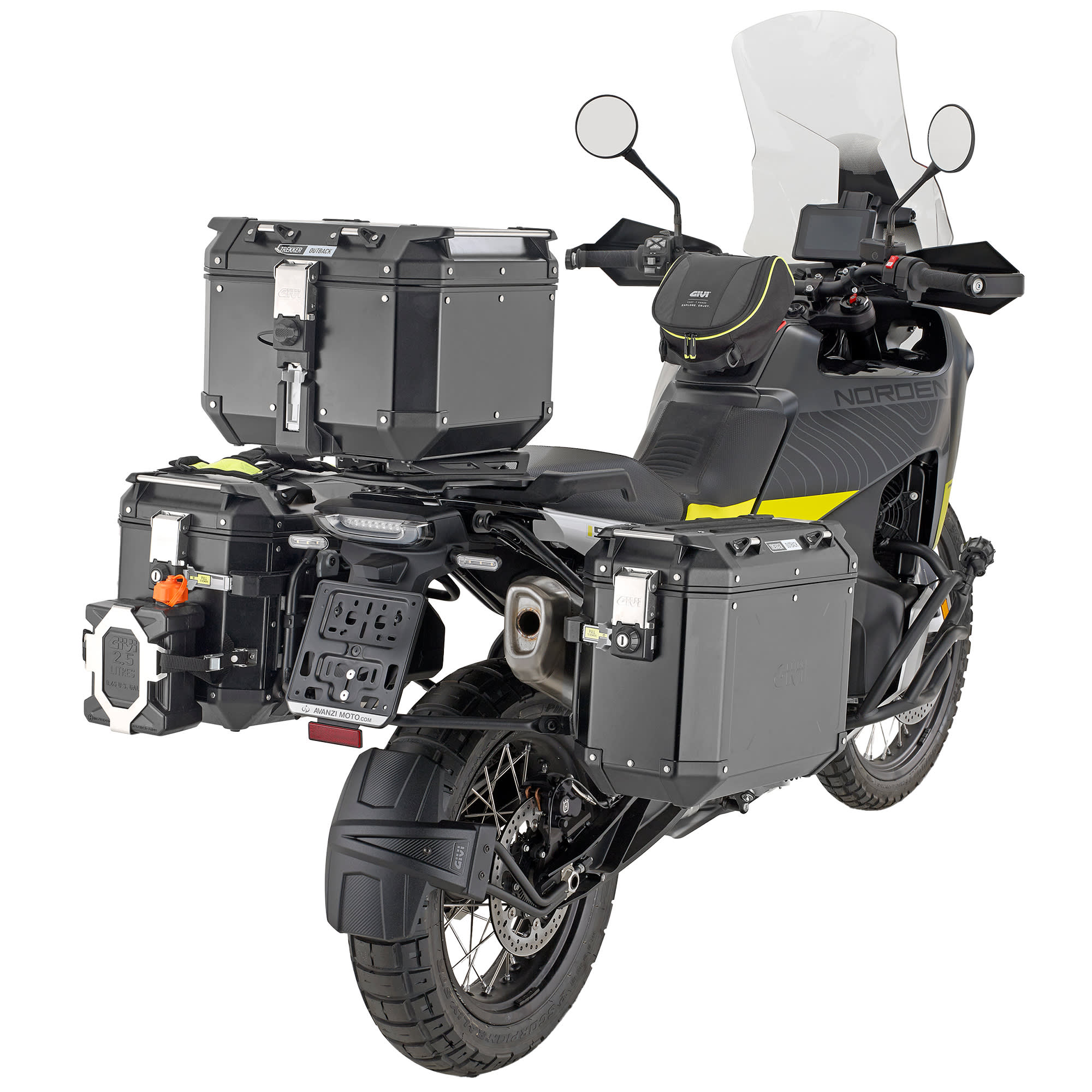 Givi Givi PLO9430CAM One-Fit Cam-Side Monokey Pannier Holders - Husqvarna Norden 901 / KTM 790 / 890