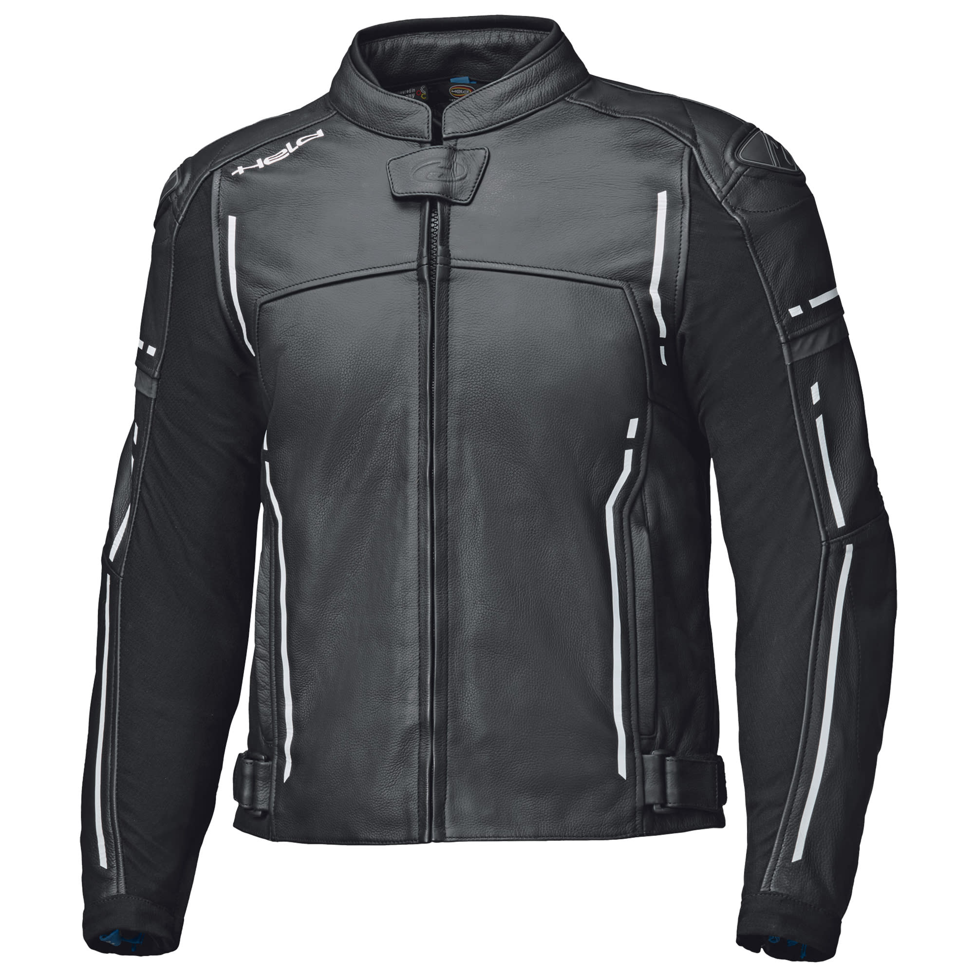 Held Held Torver Leather Jacket - Black / White
