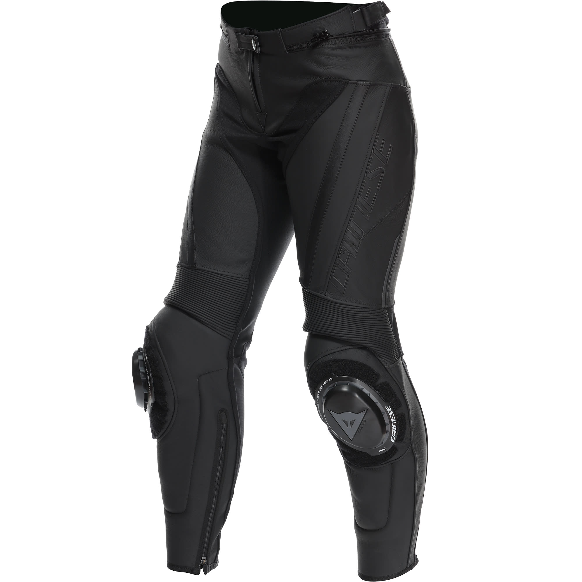 Dainese Dainese Delta 4 Ladies Leather Trousers - Black / Black