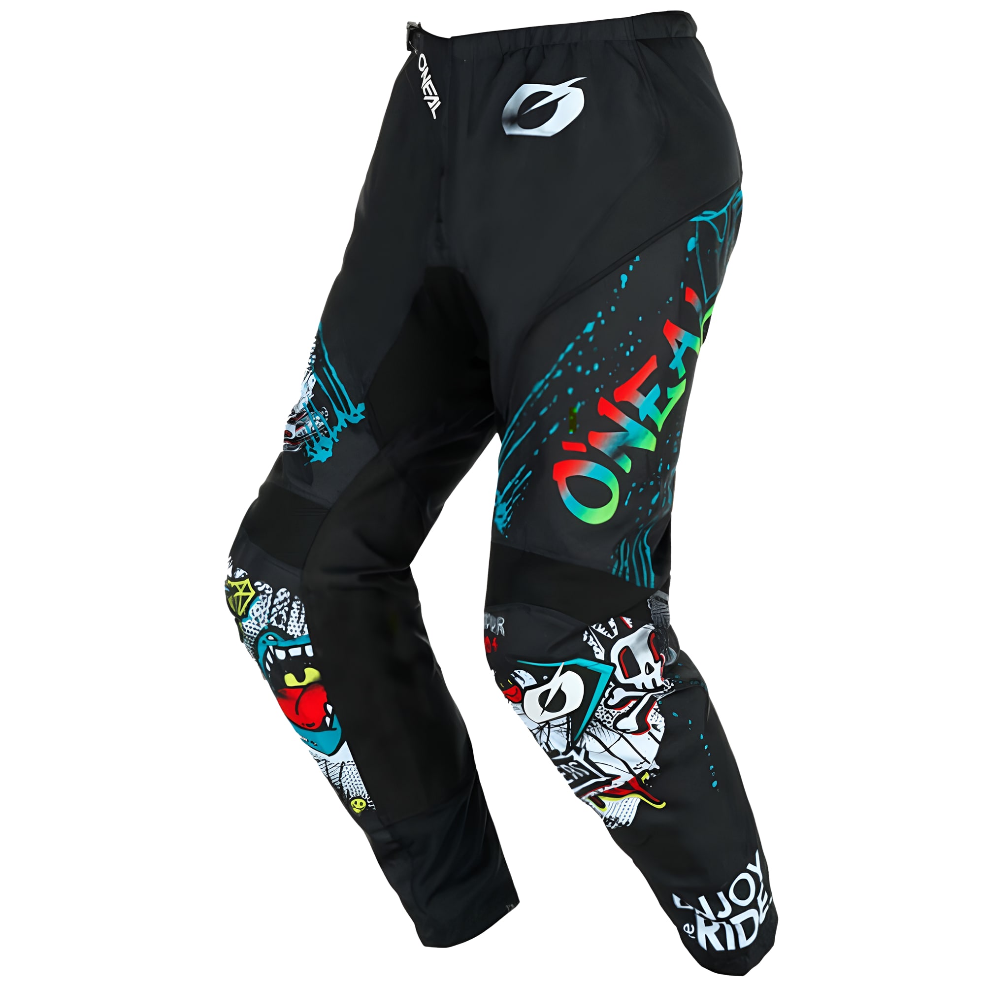 O'Neal O'Neal Children's Element Pants - Rancid V.24 Black / White