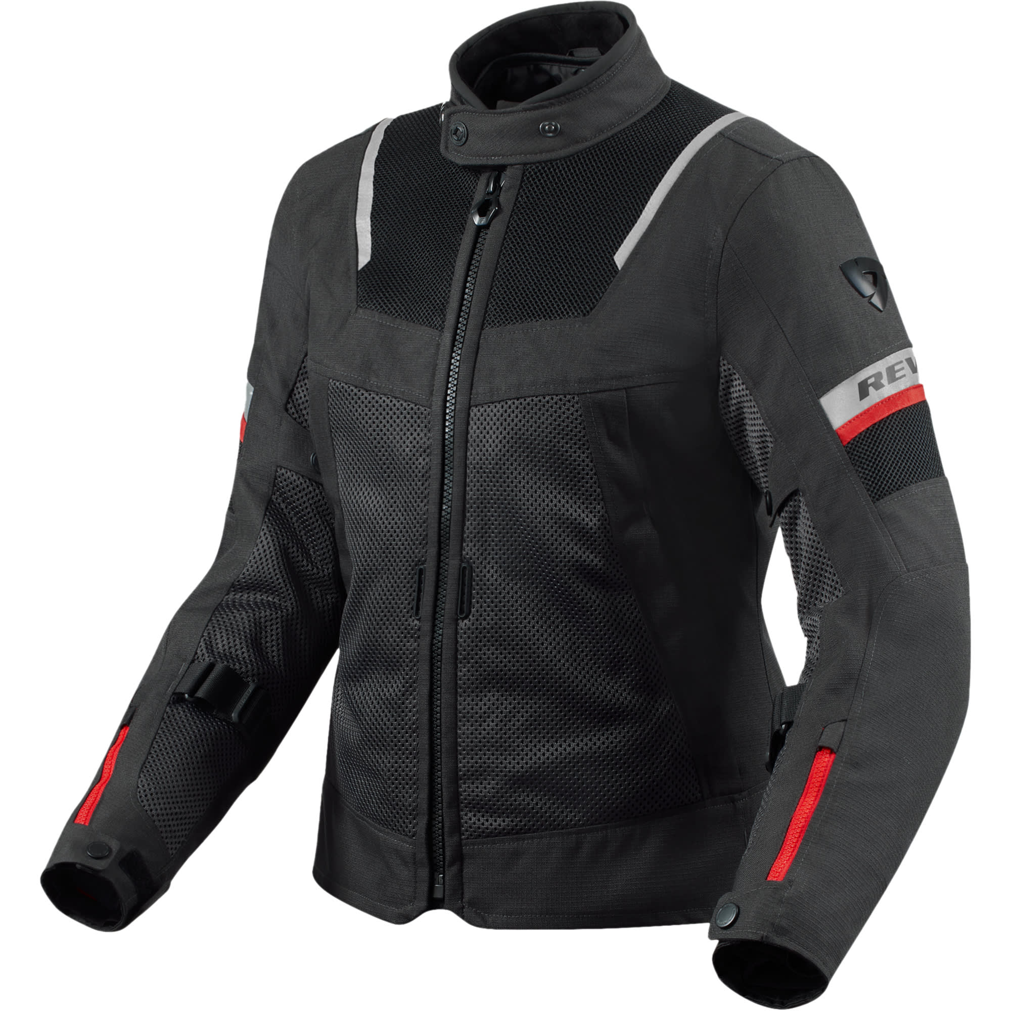 Rev'it Rev'it Ladies Tornado 4 H2O Textile Jacket - Black / Antracite