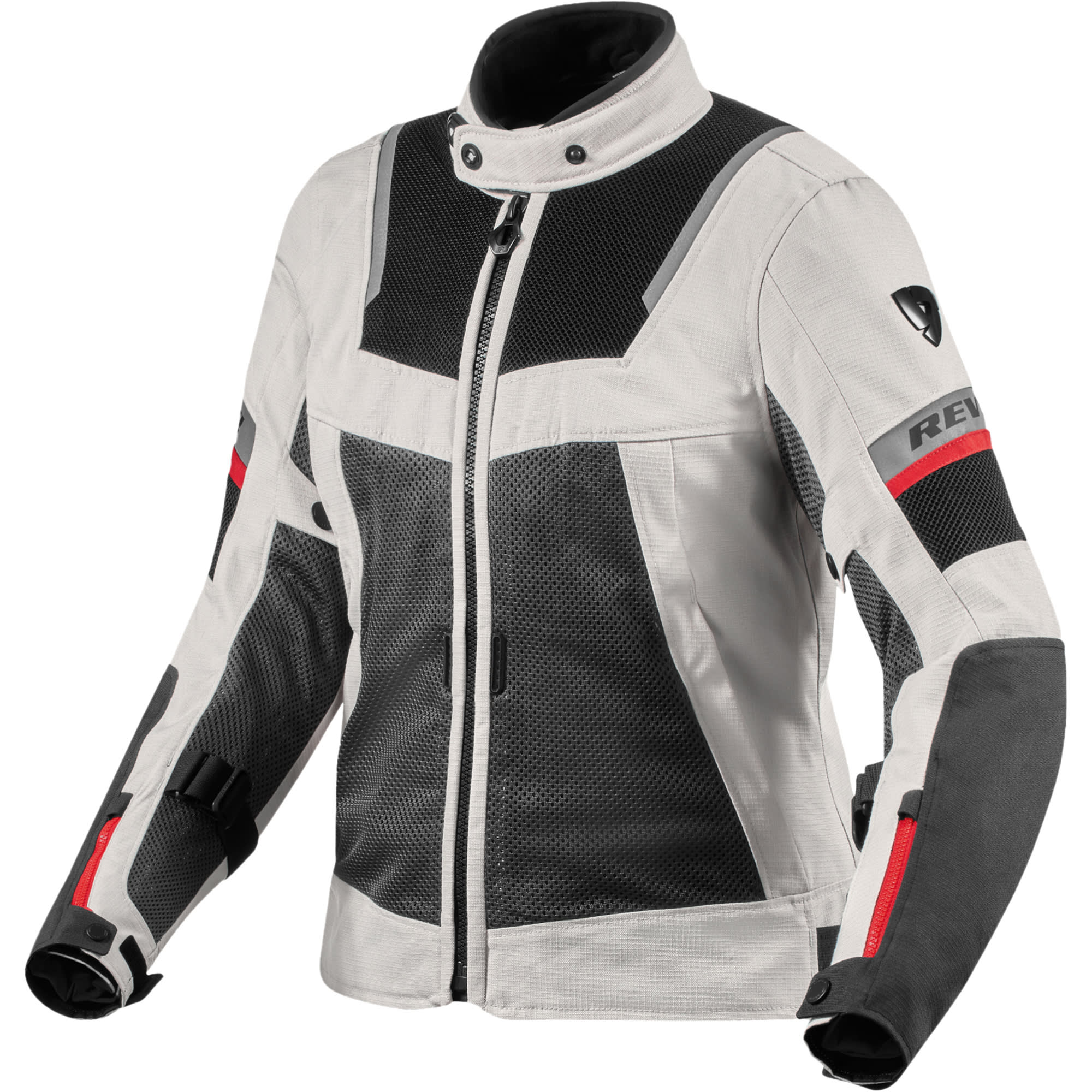 Rev'it Rev'it Ladies Tornado 4 H2O Textile Jacket - Silver / Black