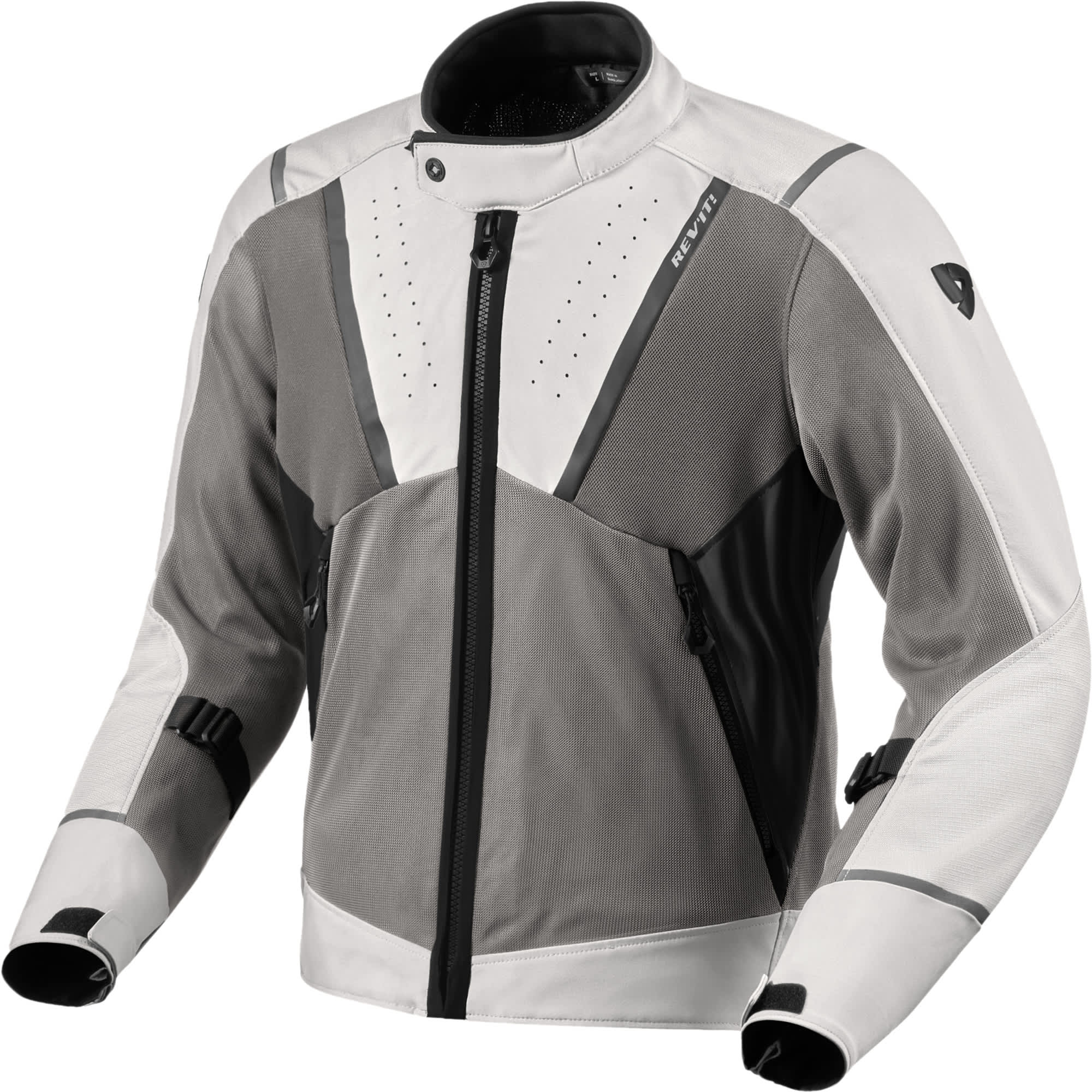 Rev'it Rev'it Airwave 4 Textile Jacket - Silver / Anthracite