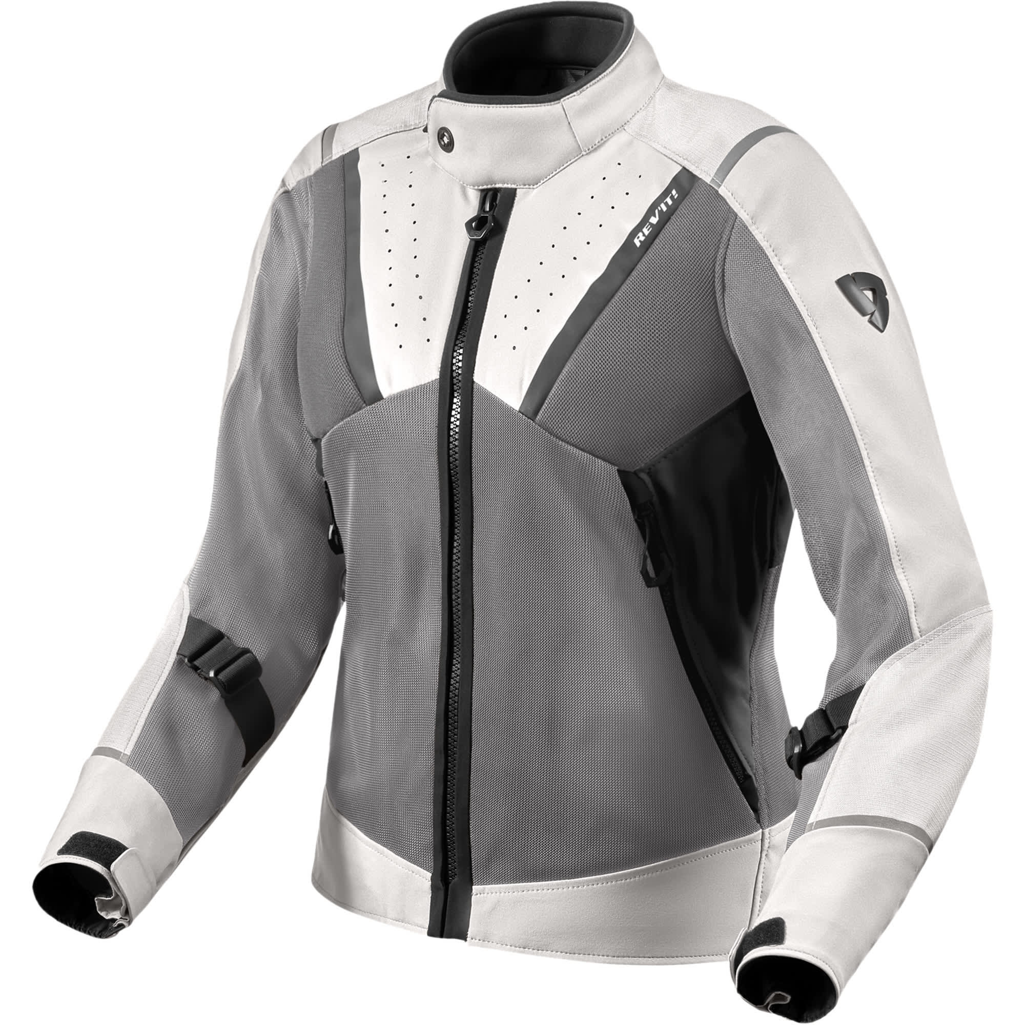 Rev'it Rev'it Ladies Airwave 4 Textile Jacket - Silver / Anthracite