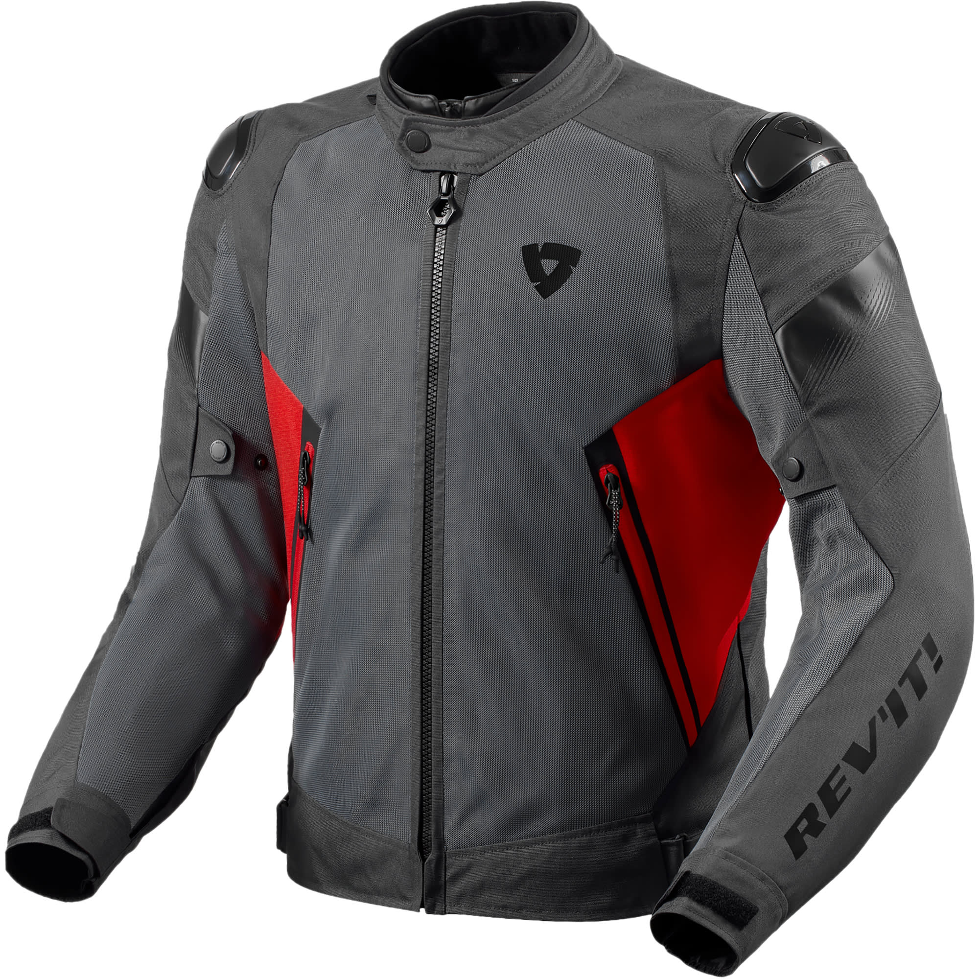 Rev'it Rev'it Control Air H2O Textile Jacket - Grey / Red