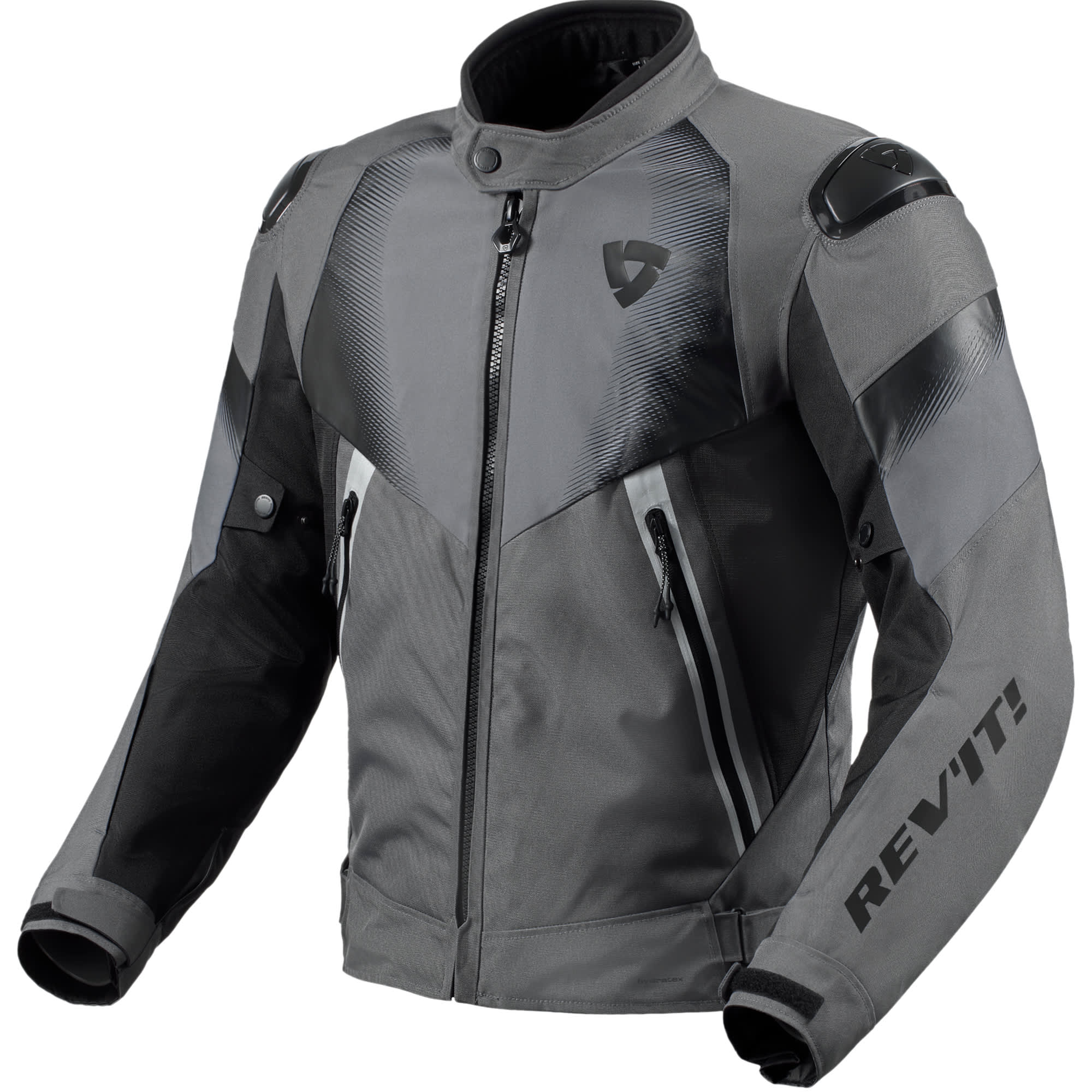 Rev'it Rev'it Control H2O Textile Jacket - Grey / Black