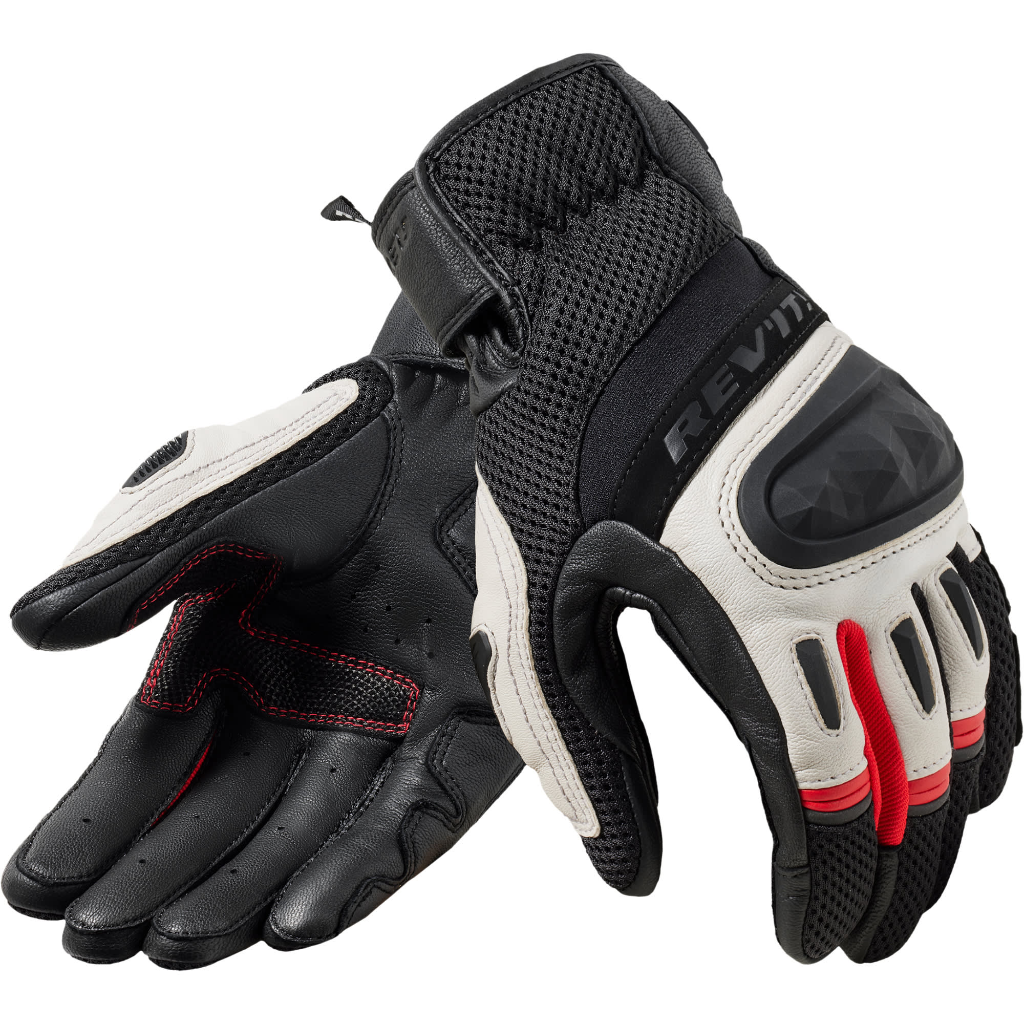 Rev'it Rev'it Dirt 4 Mixed Gloves - Black / Red