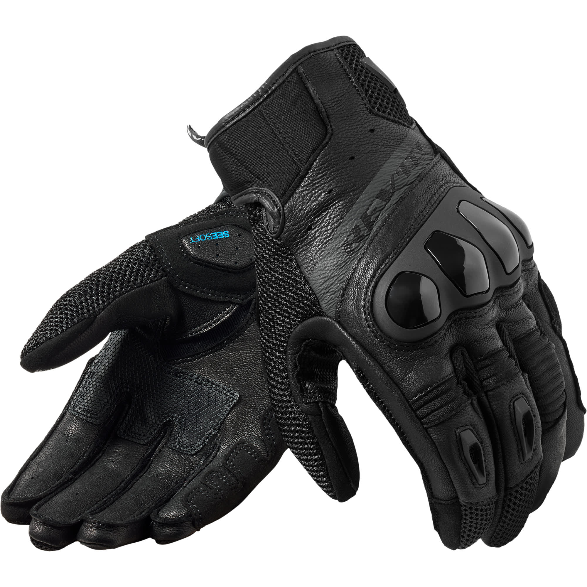 Rev'it Rev'it Ritmo Leather Gloves - Black