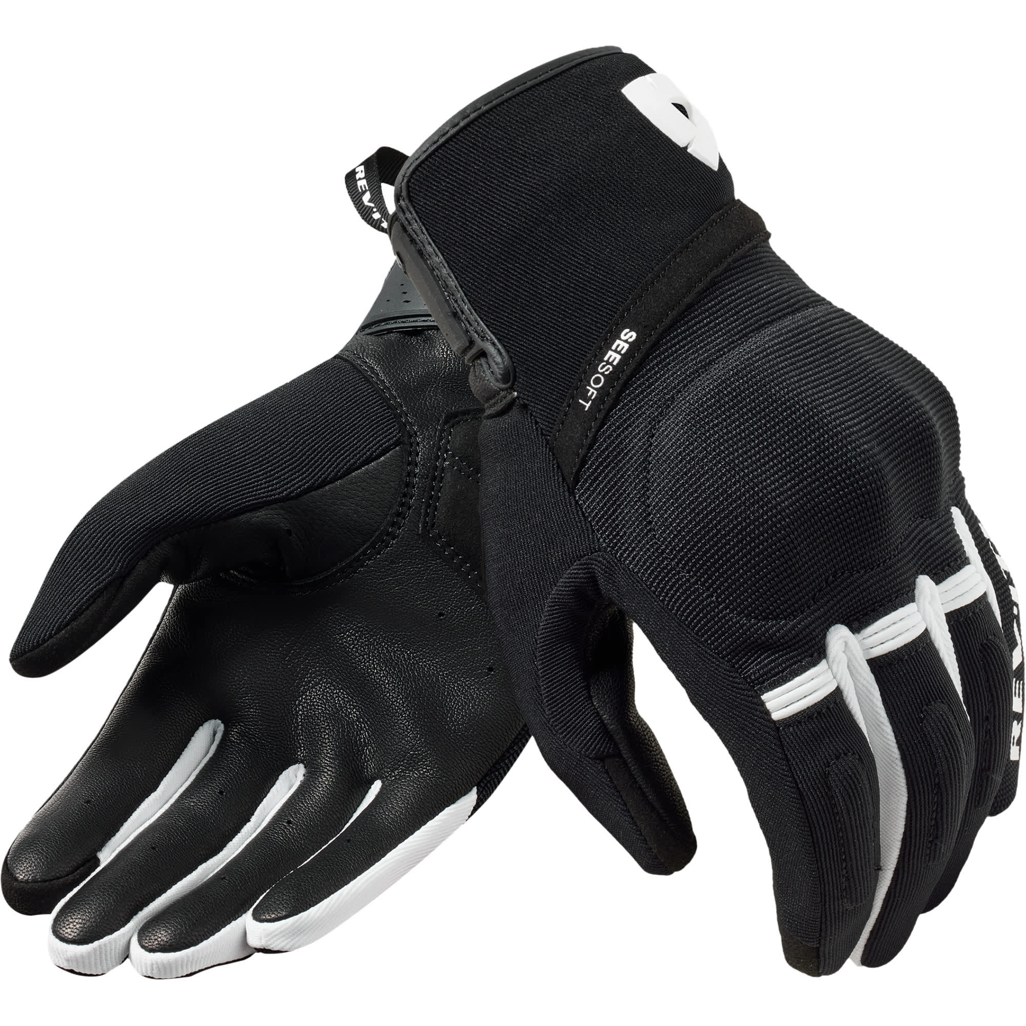 Rev'it Rev'it Mosca 2 Mixed Gloves - Black / White