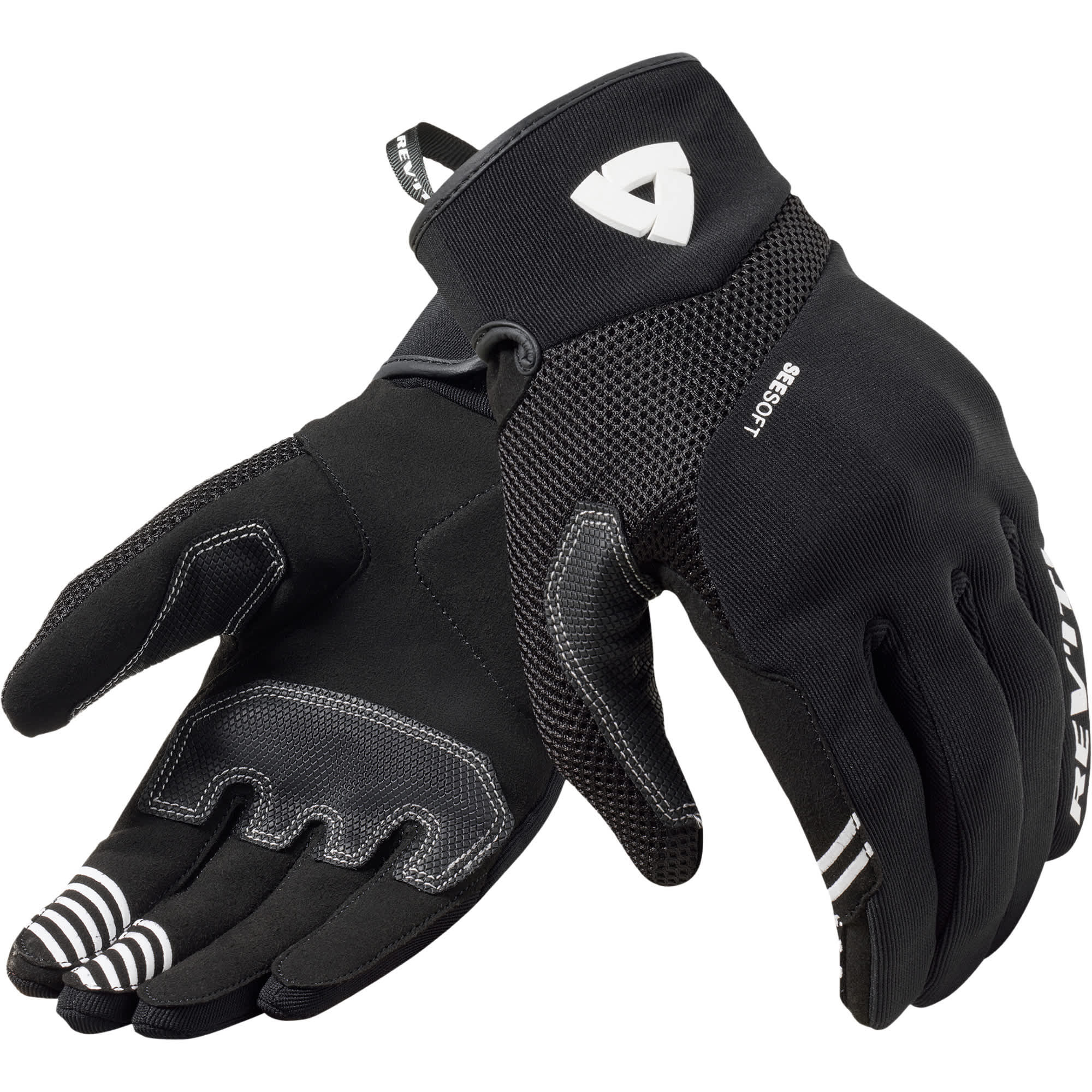 Rev'it Rev'it Ladies Endo Textile Gloves - Black / White