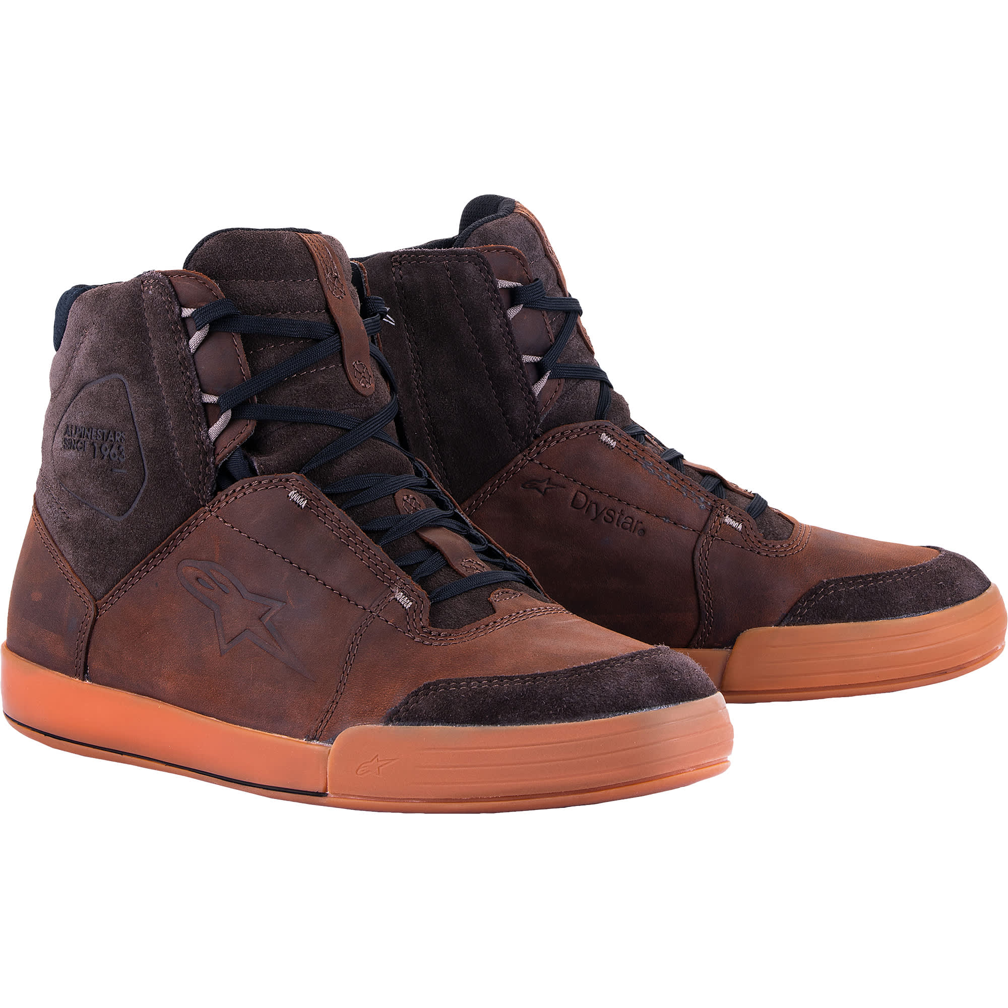 Alpinestars Alpinestars Chrome Crafted Drystar Shoes - Brown Gum