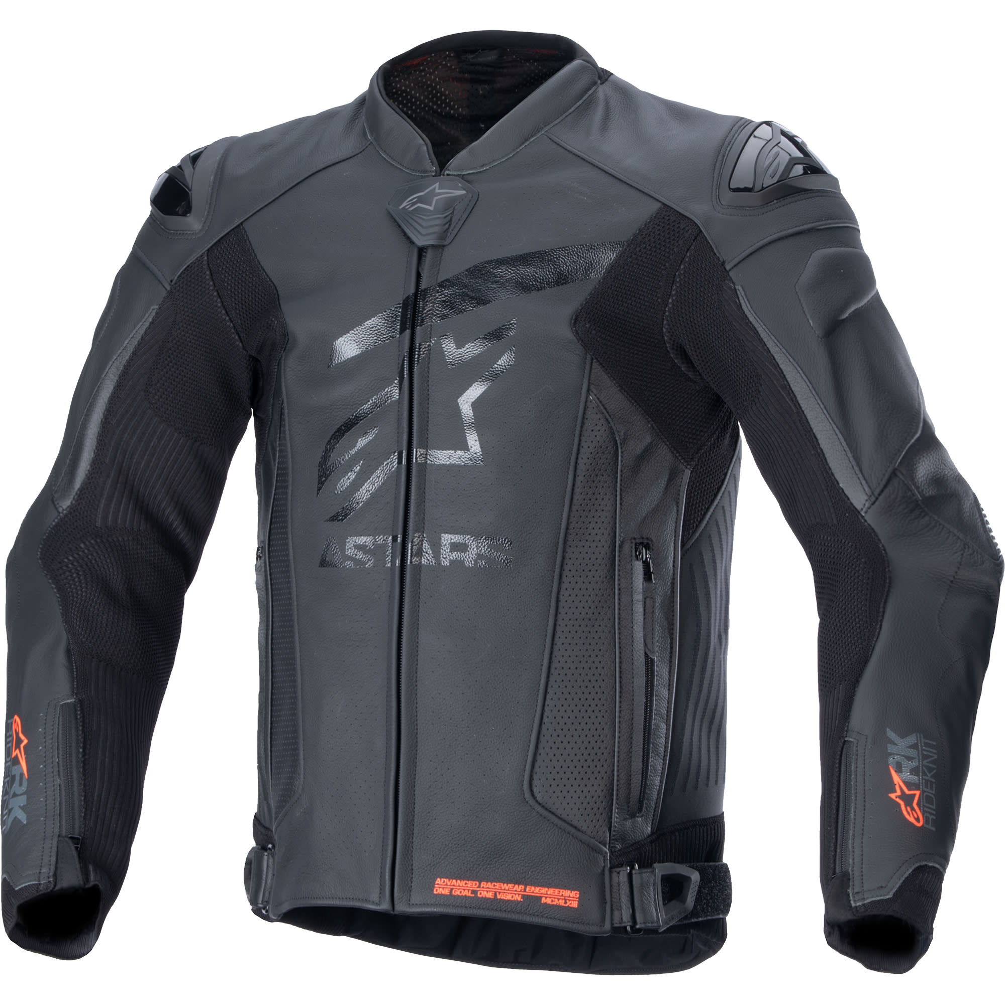 Alpinestars Alpinestars GP Plus R V4 Rideknit Leather Jacket - Black / Black