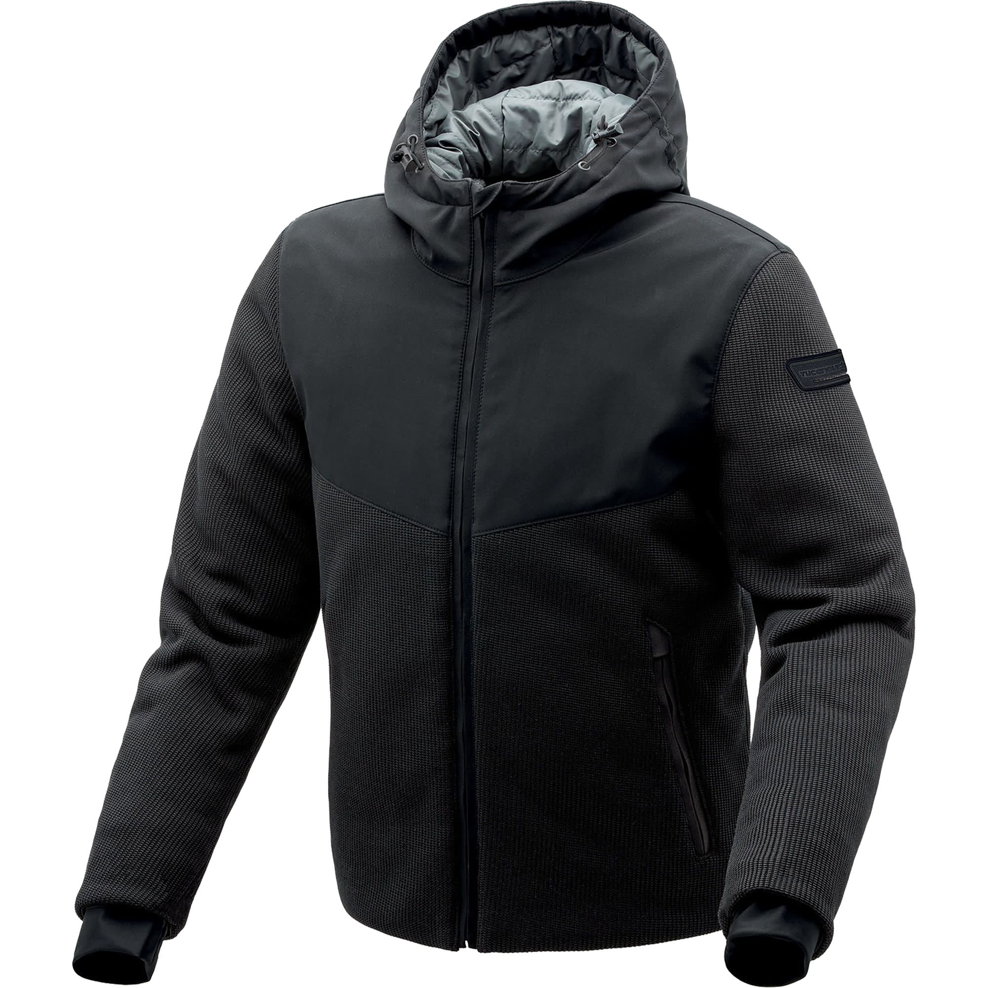 Tucano Urbano Tucano Urbano Bormio Knit Hydroscud Textile Jacket - Black