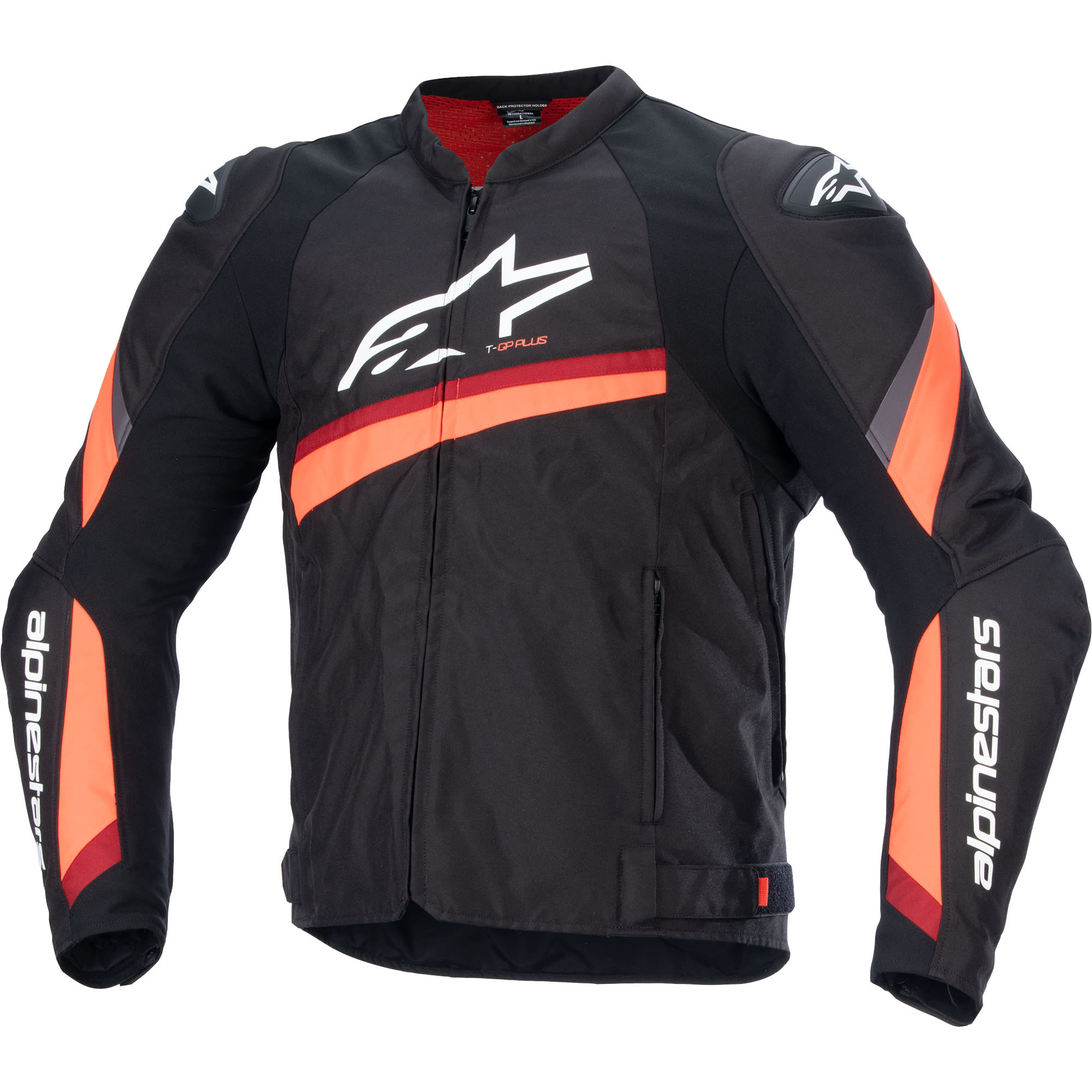 Alpinestars Alpinestars T-GP Plus R V4 Textile Jacket - Black / Red Fluo