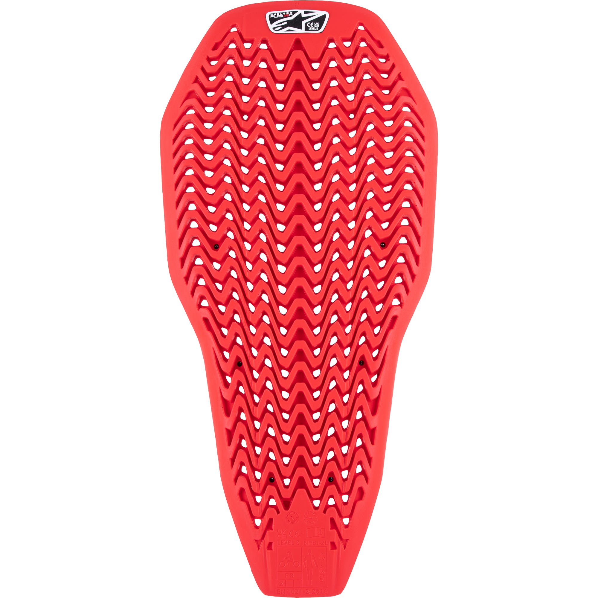Alpinestars Alpinestars Nucleon Plasma Full Back Protector - Red / Black