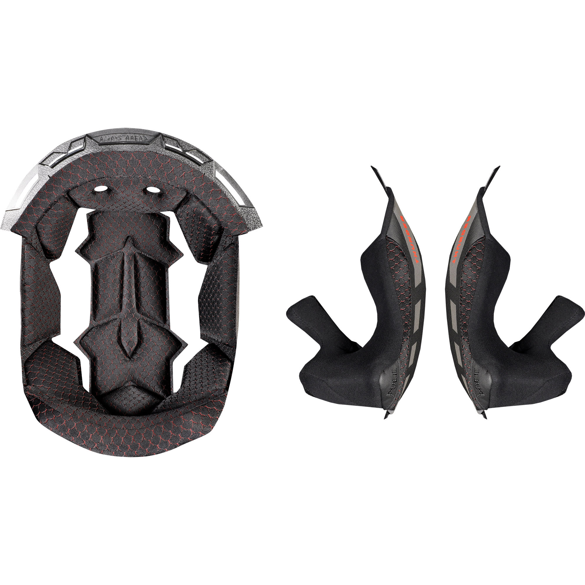 LS2 LS2 Helmet Interior Liner - Thunder Carbon
