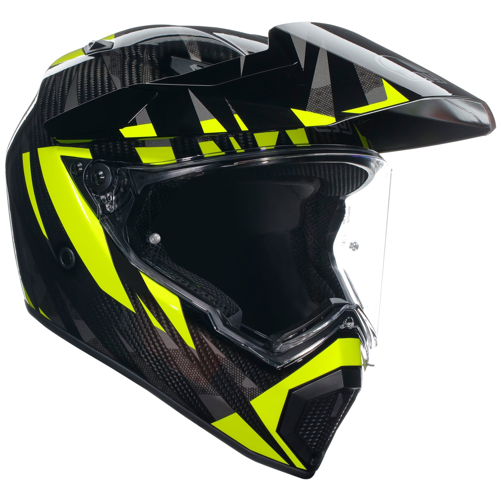 AGV AGV AX9 22.06 - Steppa Carbon / Grey / Fluo Yellow