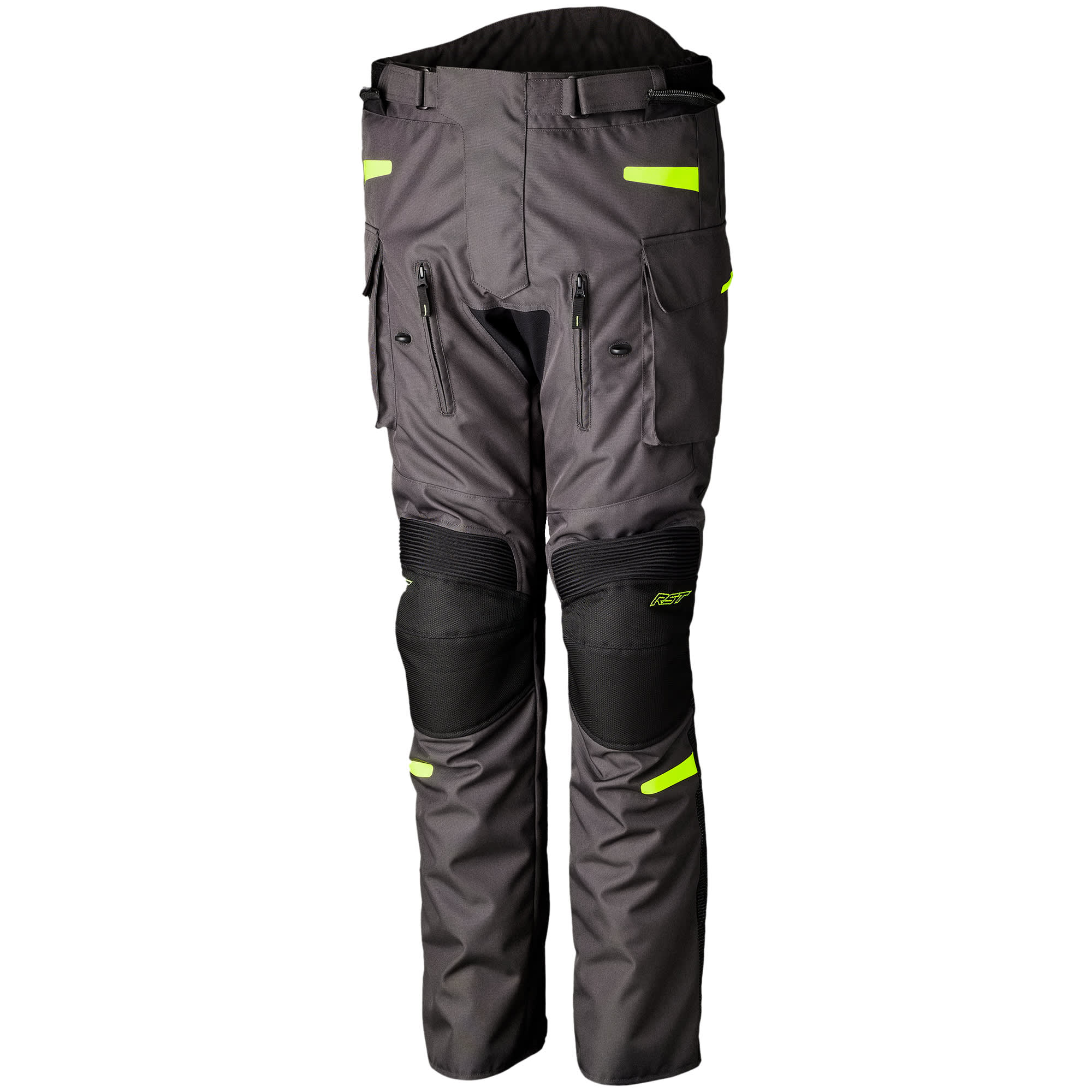RST RST Endurance CE Textile Trousers - Graphite / Flo Yellow