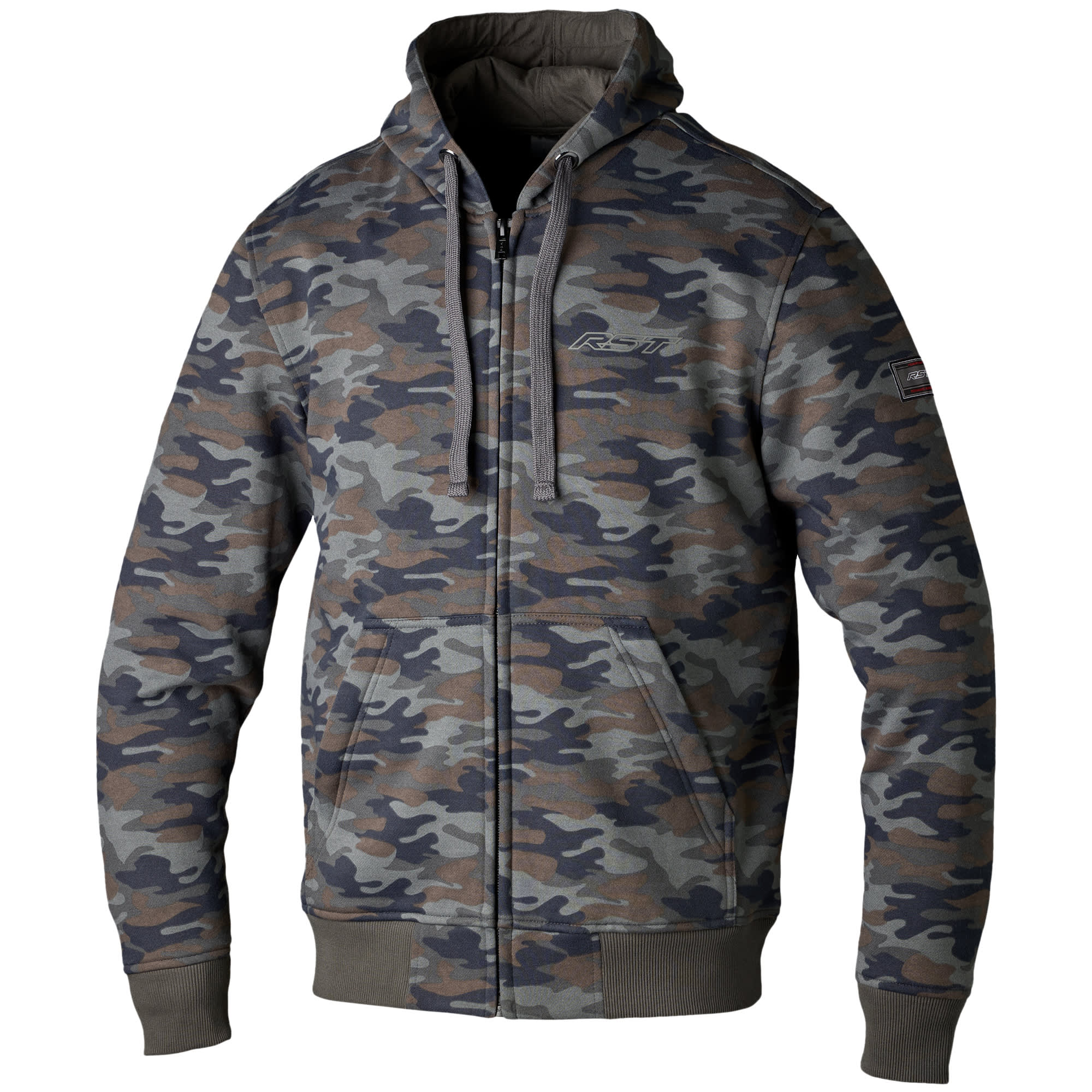 RST RST x Kevlar® Zip Through Urban CE Textile Hoodie - Camo
