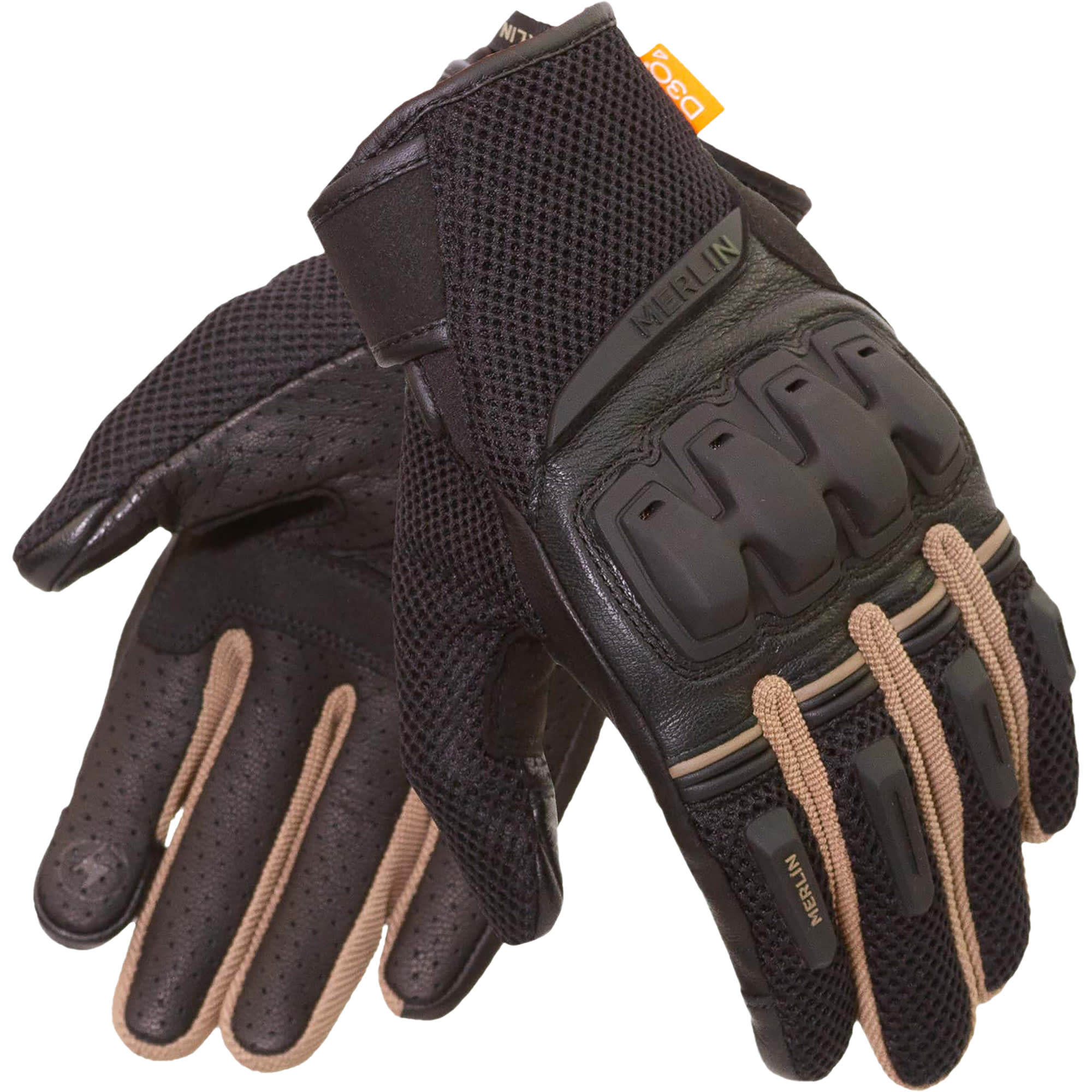 Merlin Merlin Jura Air D3O Gloves - Black / Earth