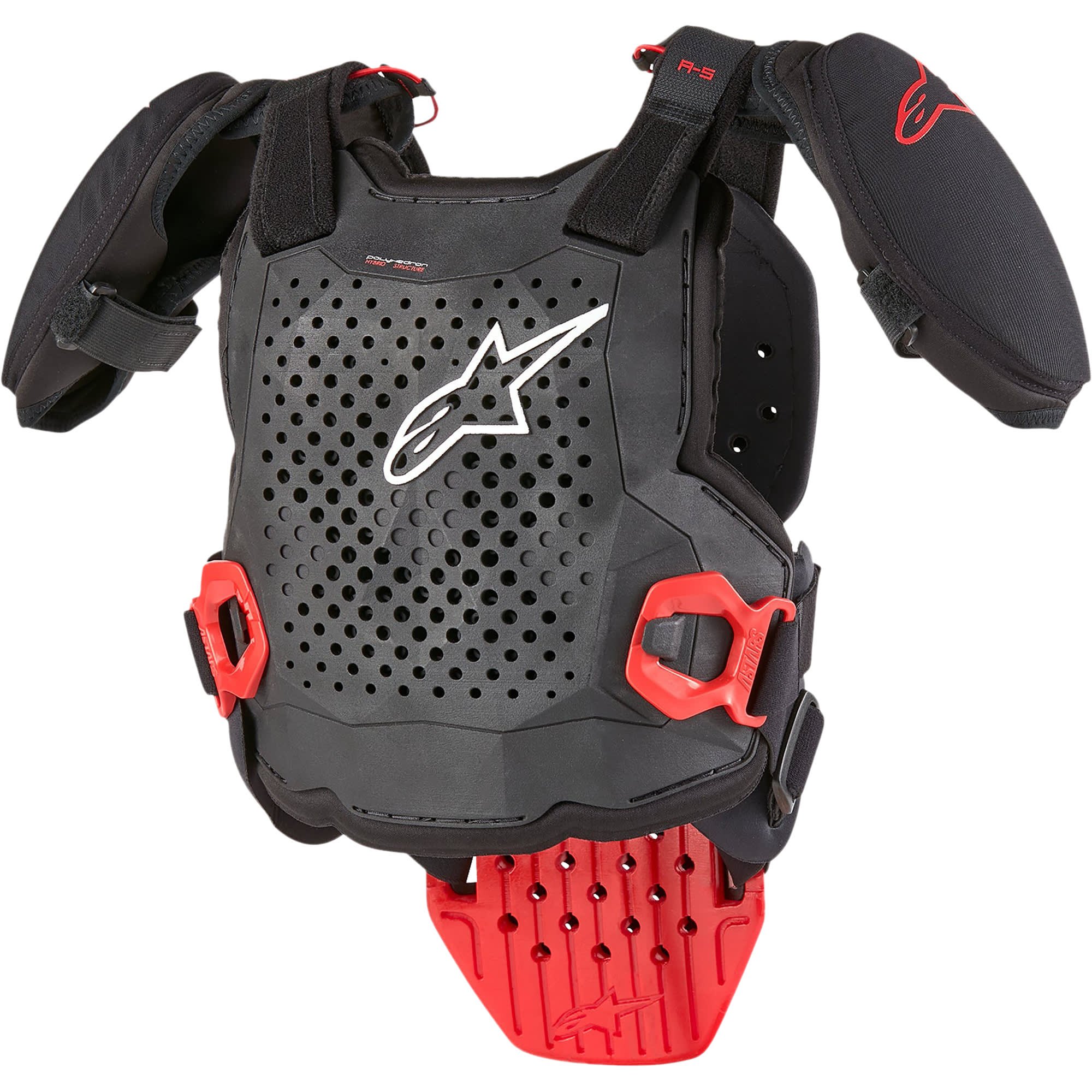 Alpinestars Alpinestars Youth A-5 S V2 Chest Protector - Black / White / Red