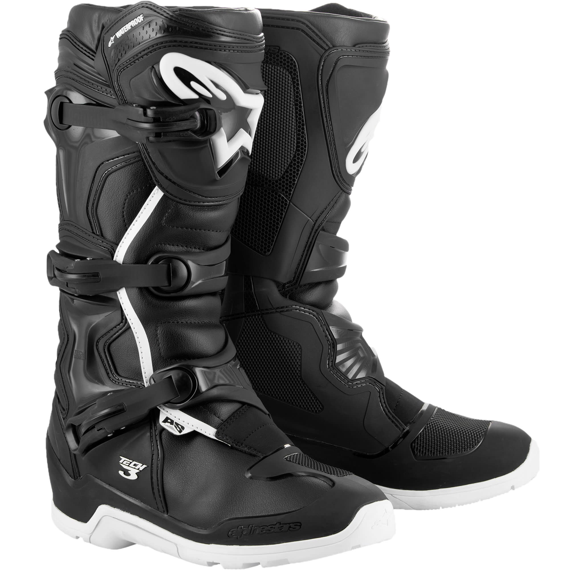 Alpinestars Alpinestars Tech 3 Enduro Waterproof Boots - Black / White