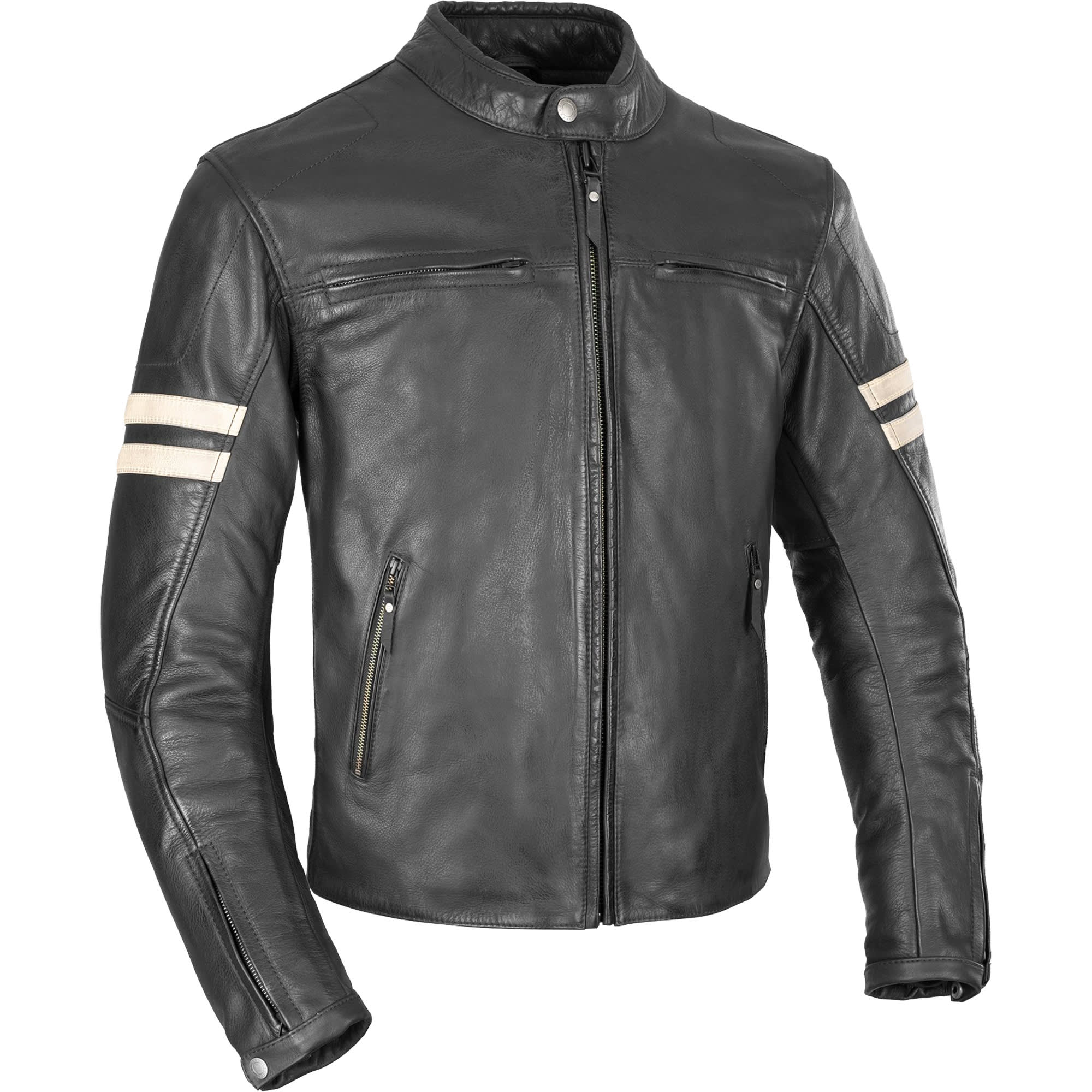 Oxford Clothing Oxford Holton Leather Jacket - Black