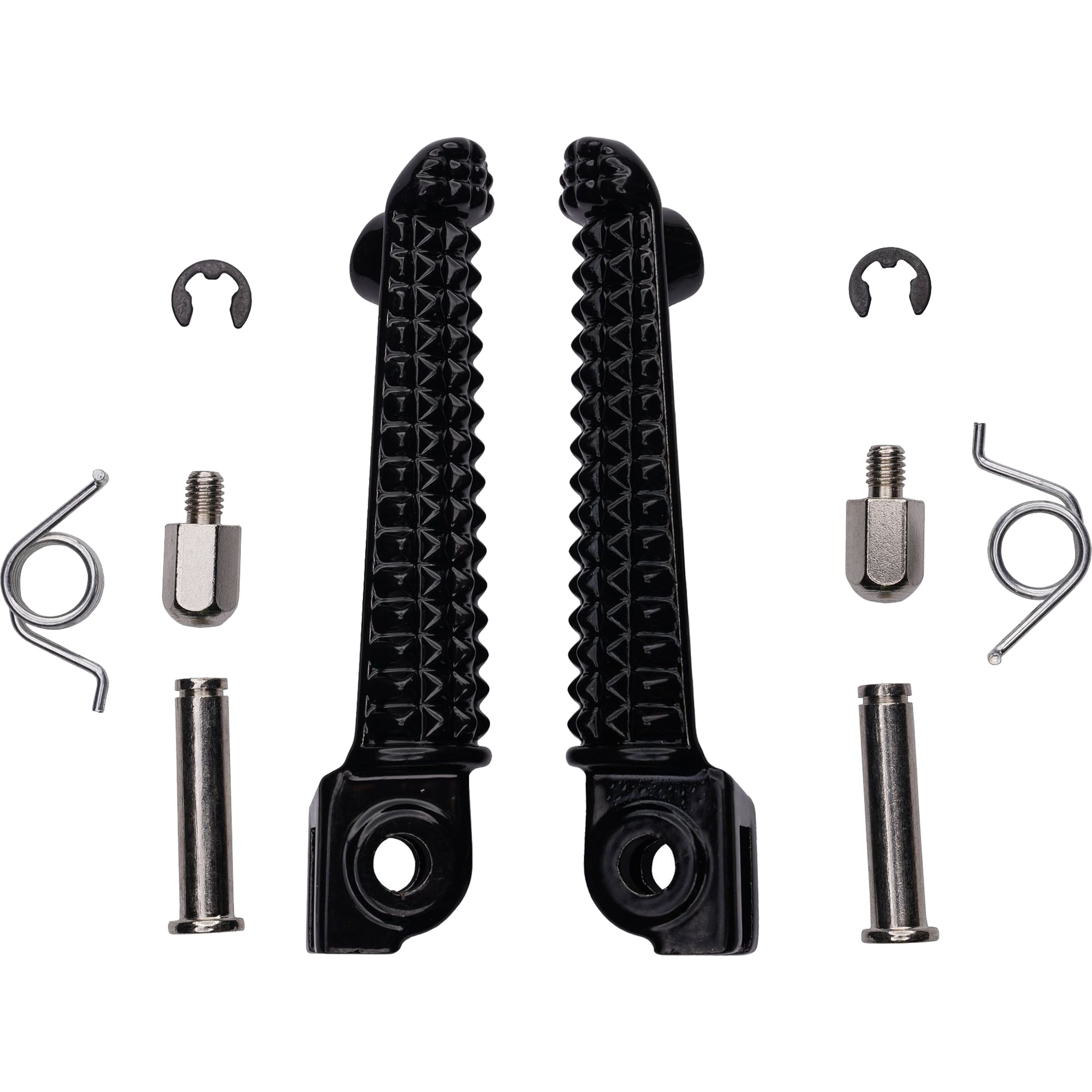 Bike It Bike It OEM Black Footpegs - Yamaha YZF-R1 / YZF-R6