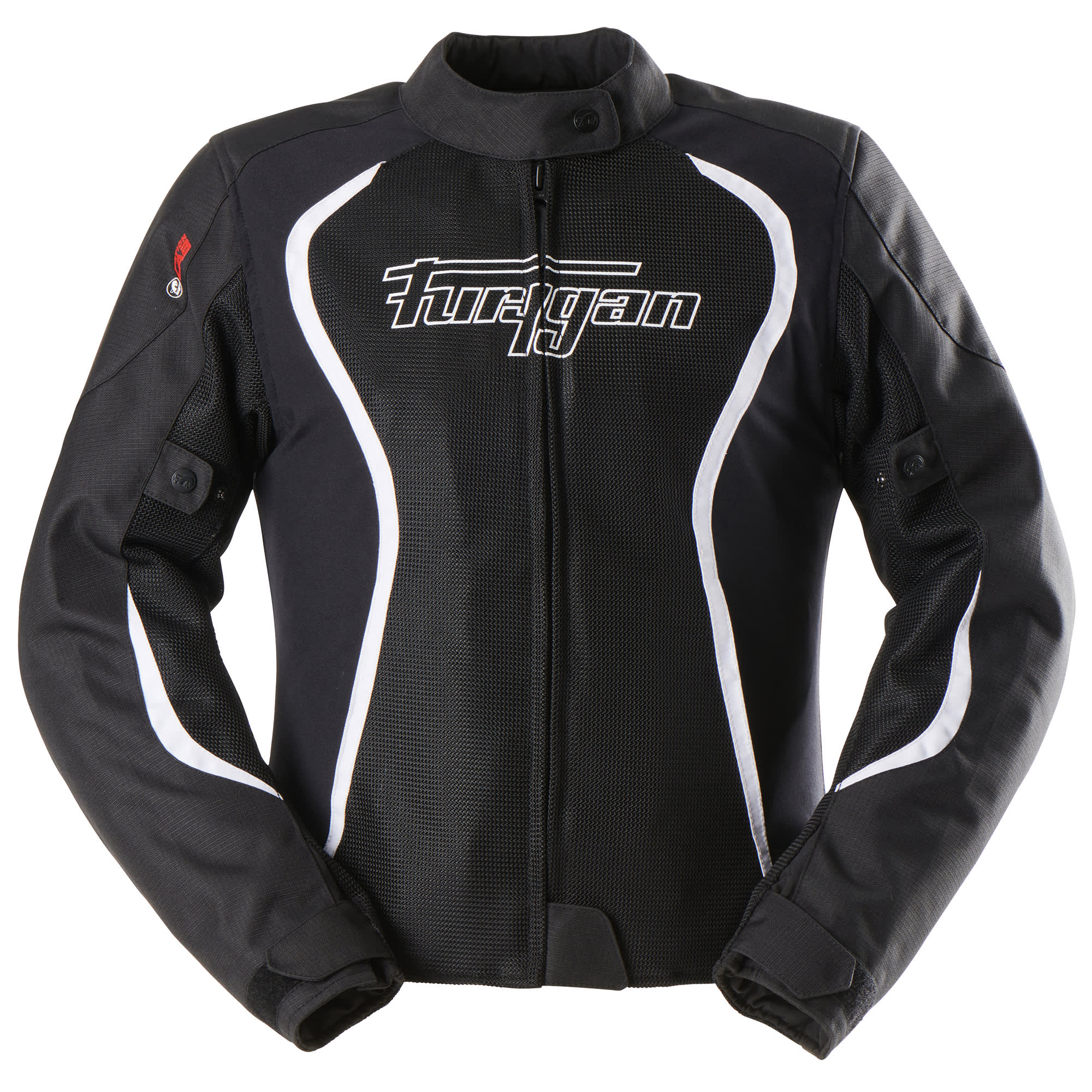 Furygan Furygan Ladies Odessa Vented 3in1 Textile Jacket - Black / White