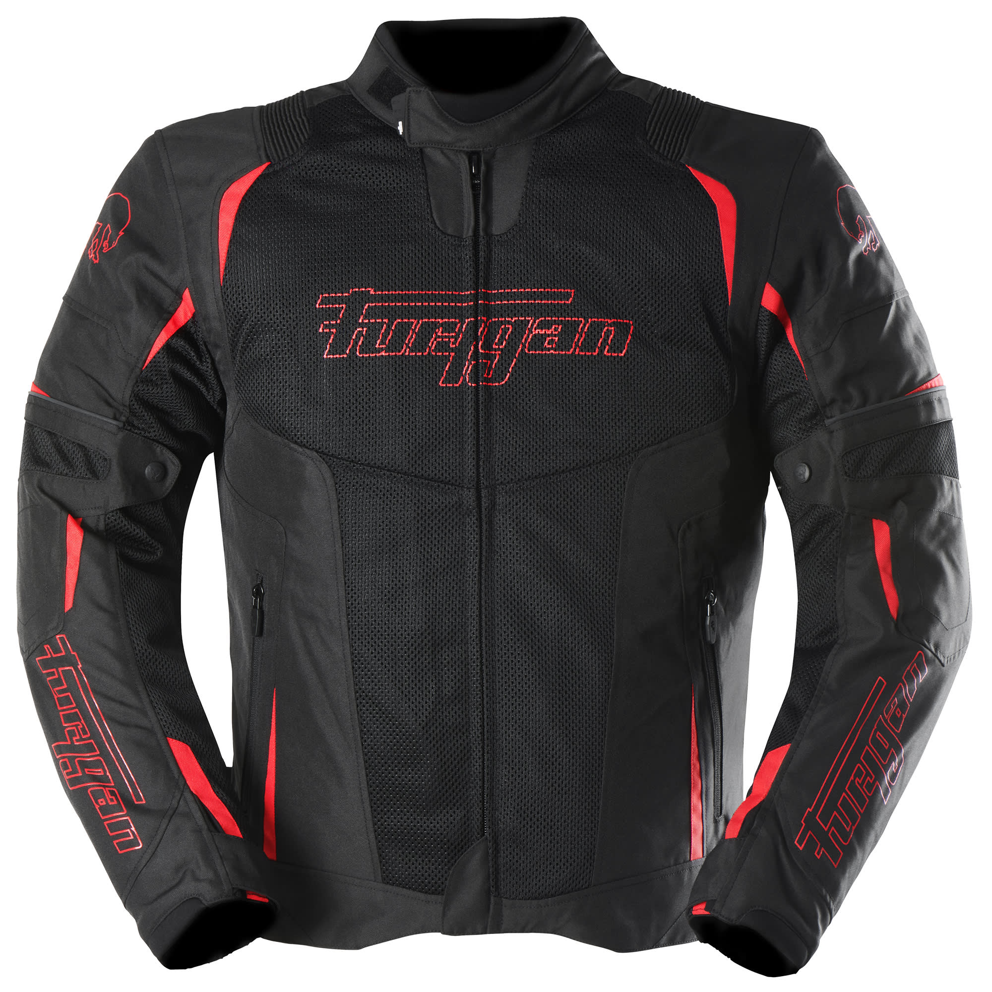 Furygan Furygan Ultra Spark 3in1 Vented+ Textile Jacket - Black / Red