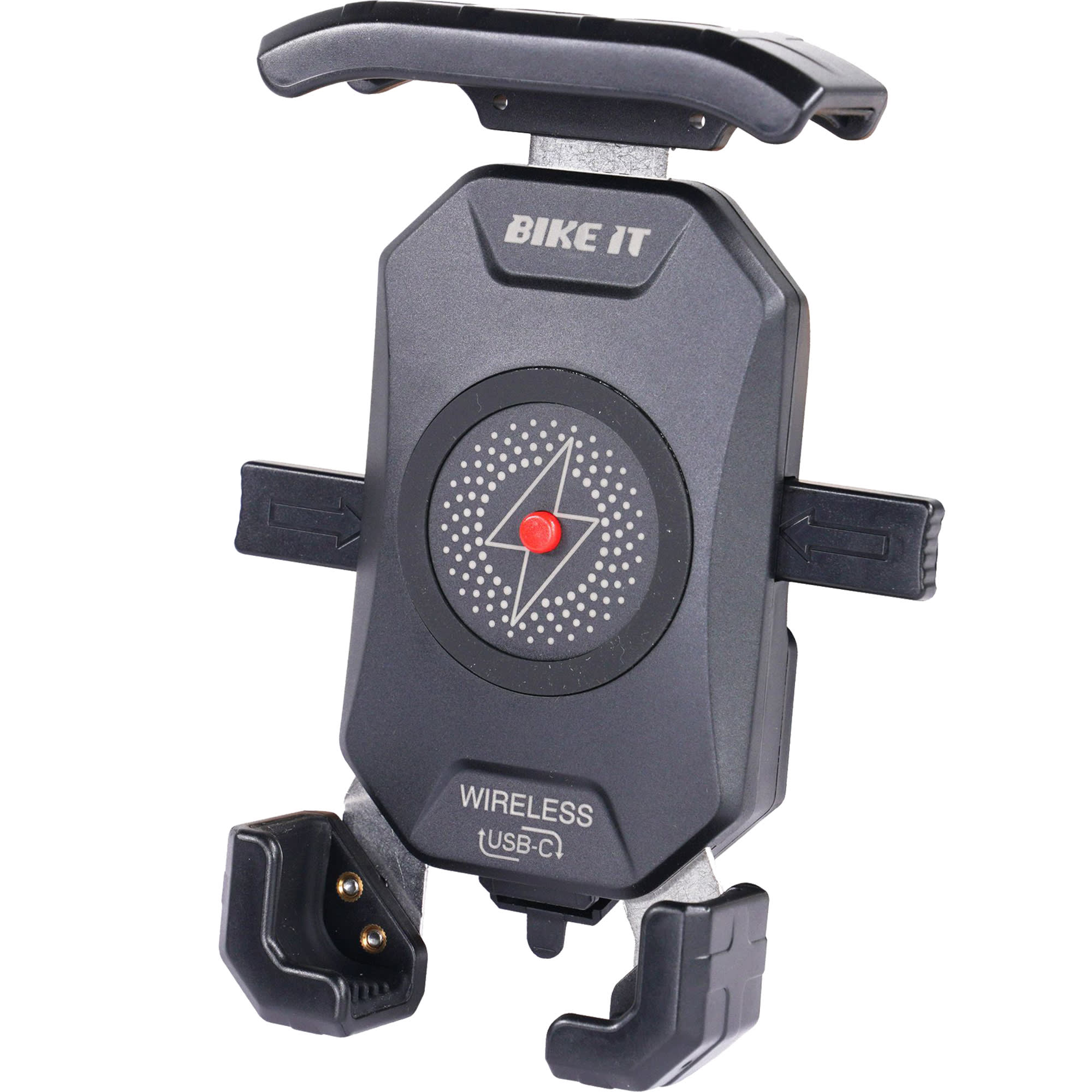Bike It Bike It Universal Phone Holder & Wireless Charger + USB-C