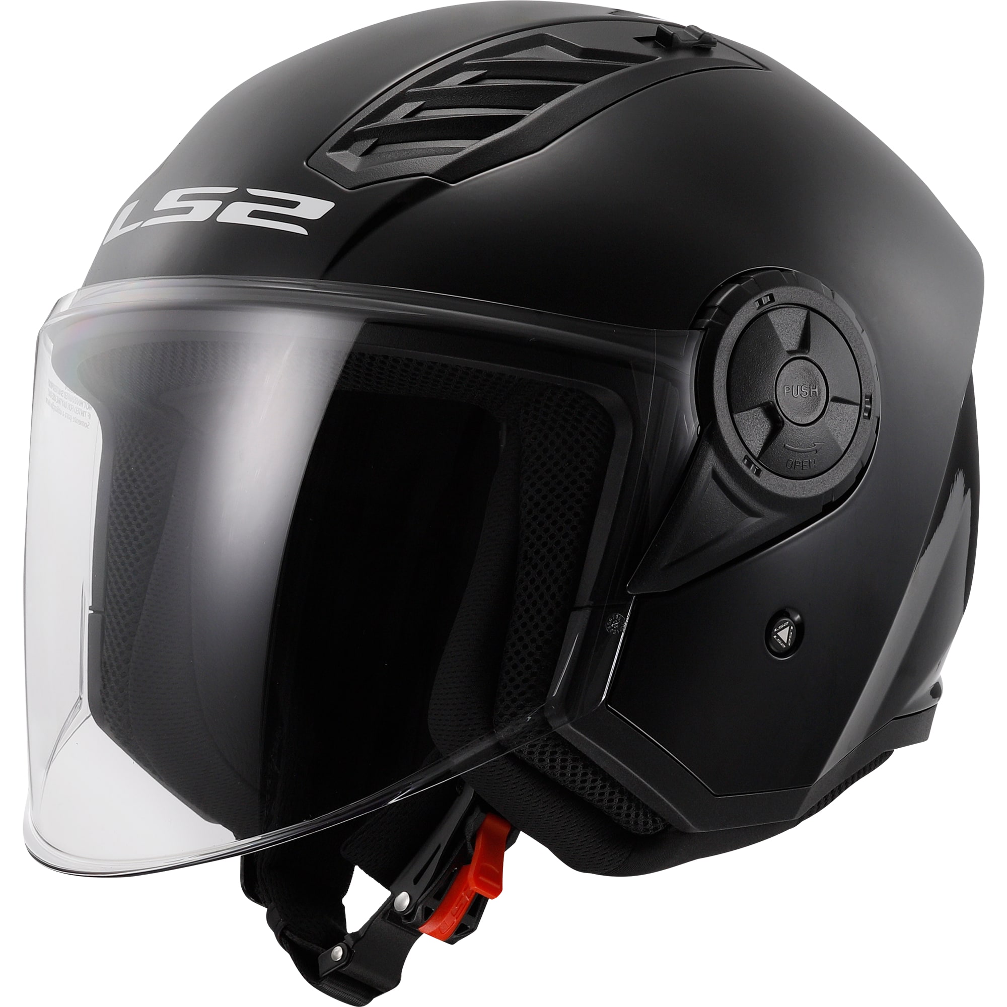 LS2 LS2 Airflow II - Solid Gloss Black