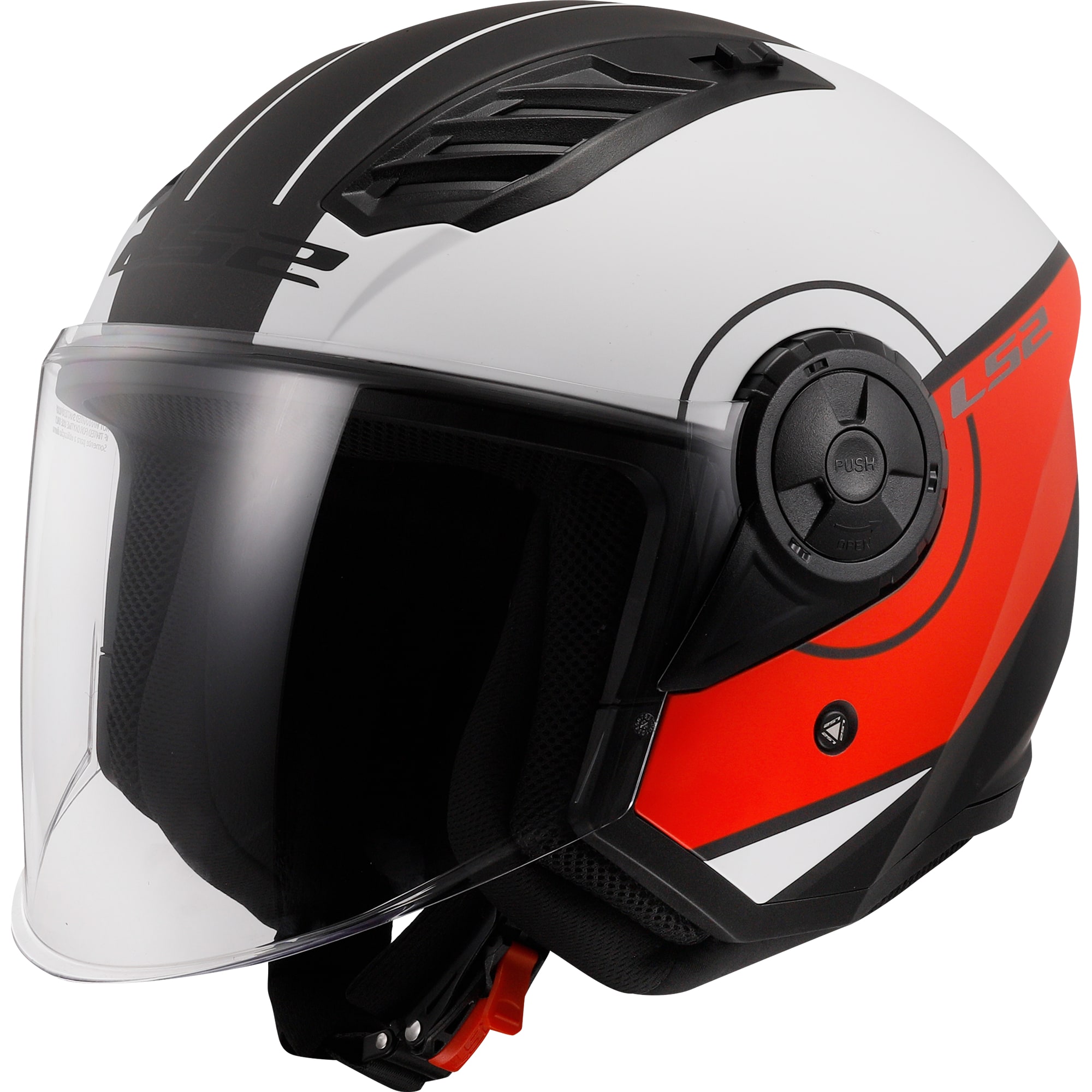 LS2 LS2 Airflow II - Cover Matt White / Red