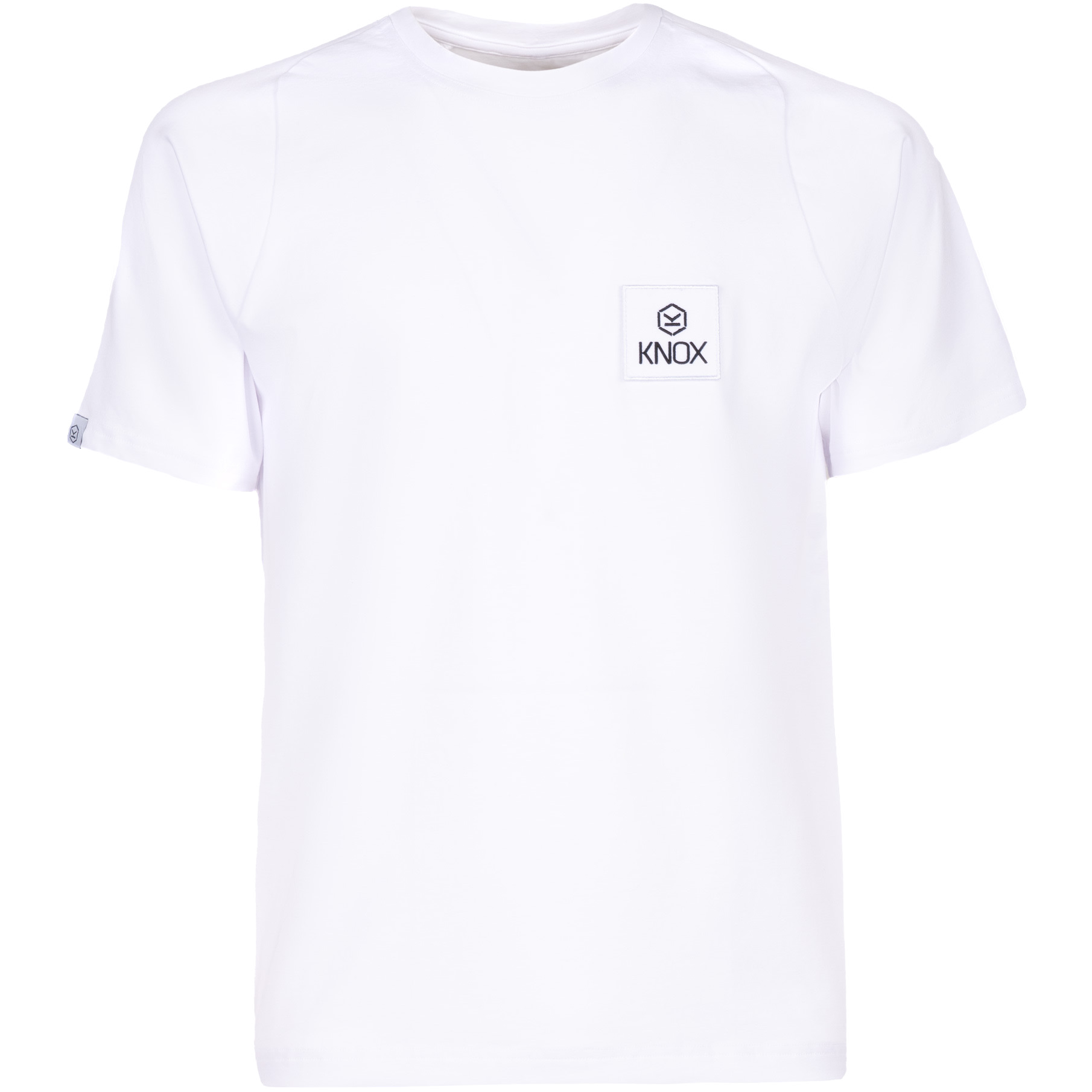 Knox Knox Woven Patch Tee - White
