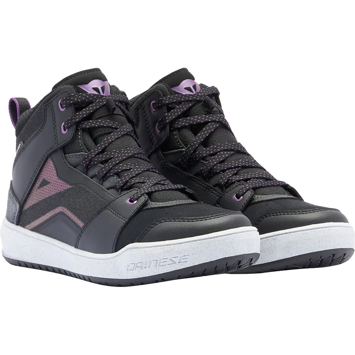 Dainese Dainese Ladies Suburb D-WP Boots - Black / White / Metal Purple