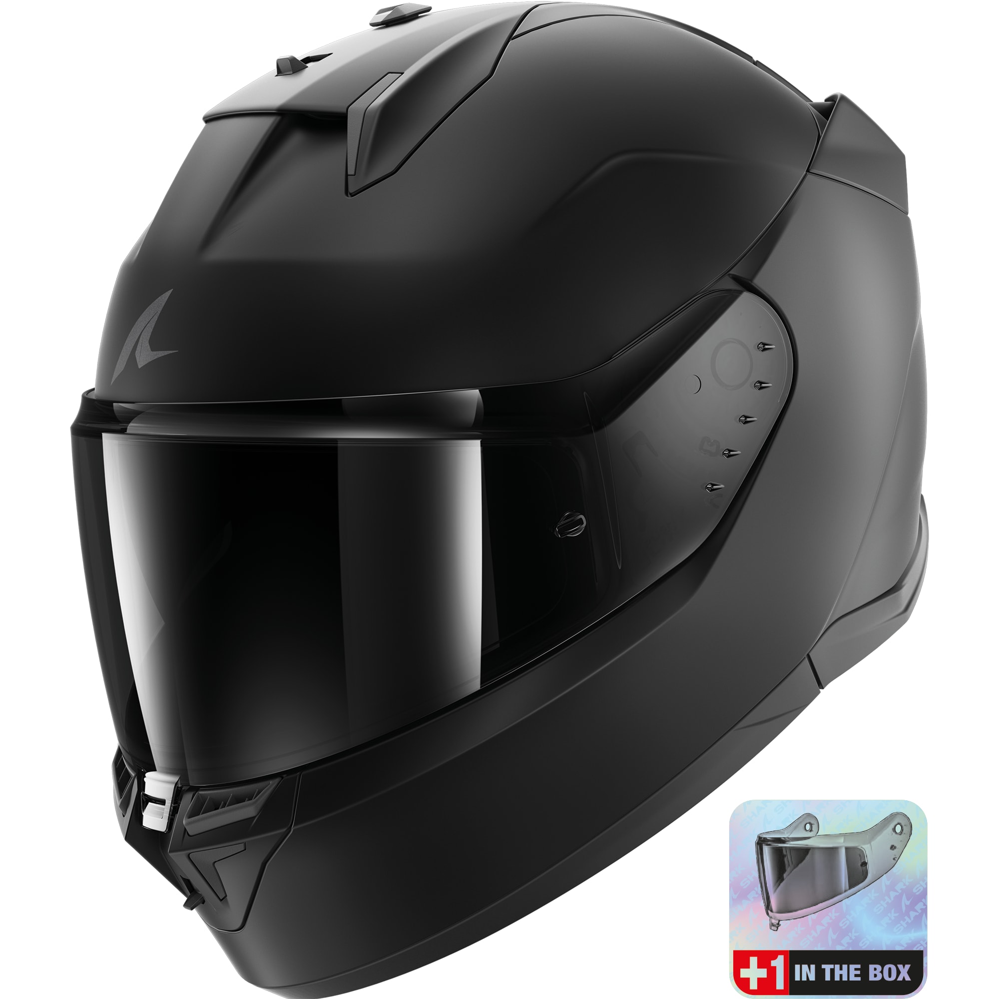 Shark Shark D-Skwal 3 - Dark Shadow Matt Black