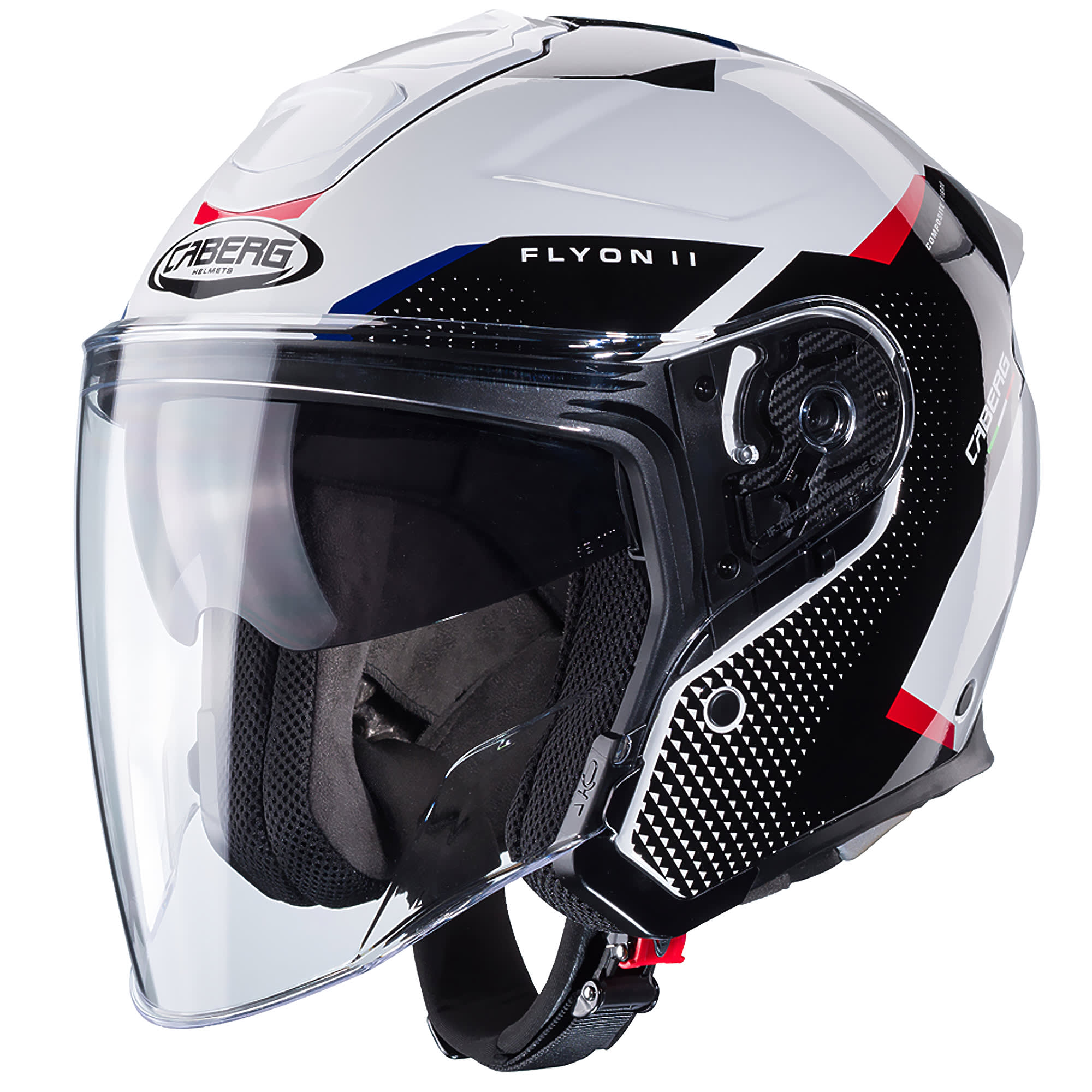 Caberg Caberg Flyon II - Boss White / Black / Red / Blue