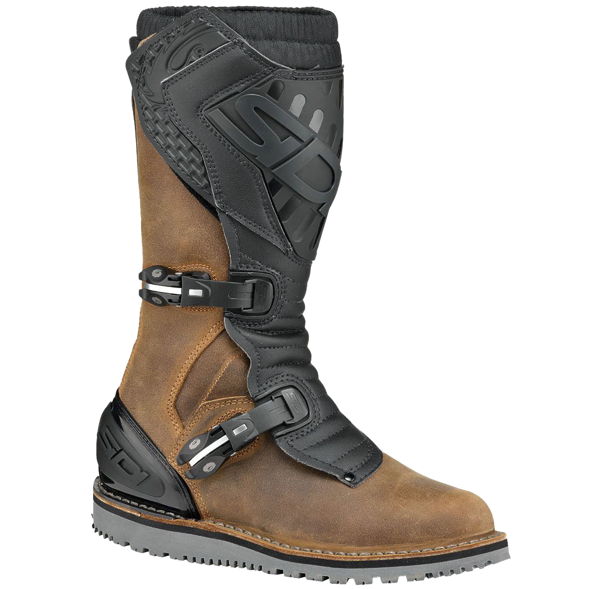 Sidi Sidi Trial Zero 2 Boots - Tobacco / Black