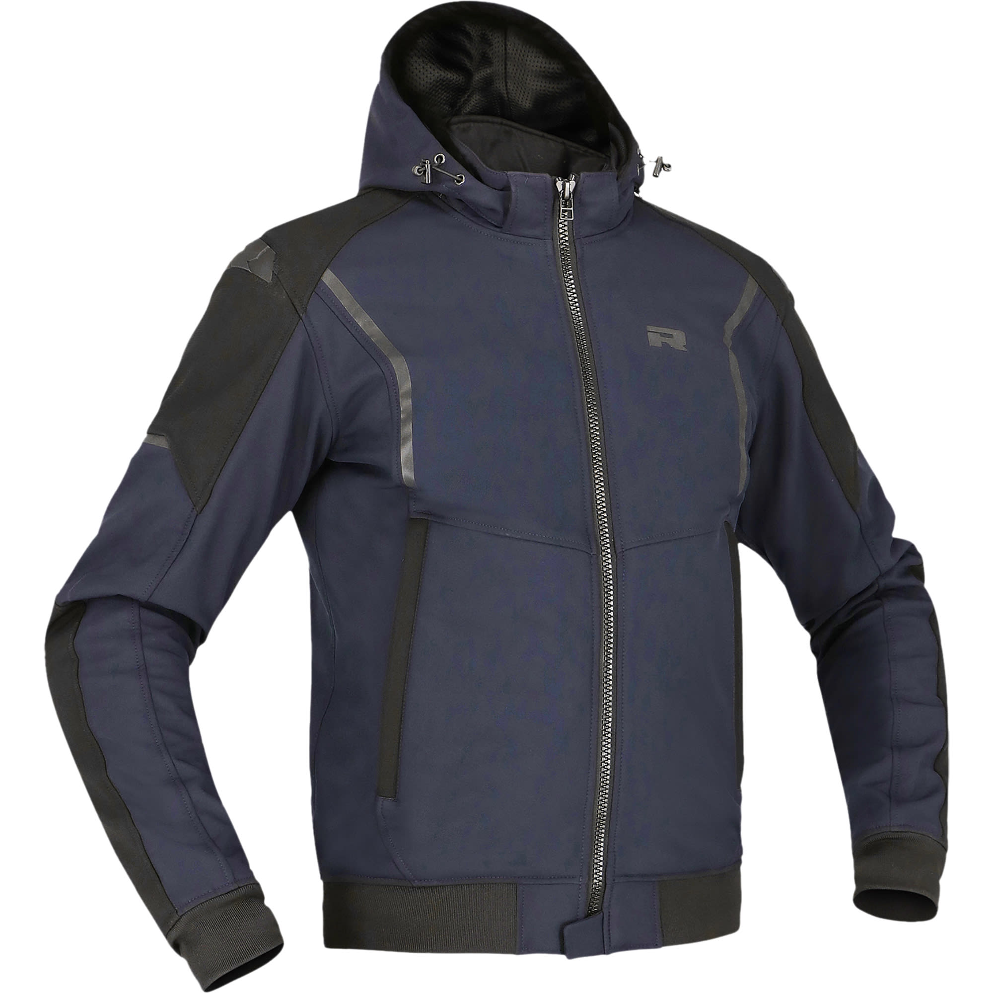 Richa Richa Atomic 2 Waterproof Textile Hoodie - Black / Navy