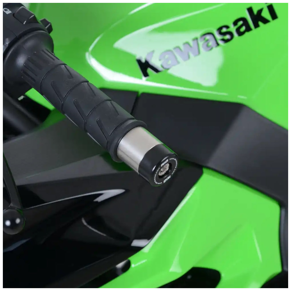 R&G Racing R&G Racing Bar End Sliders - BE0001BK - Kawasaki